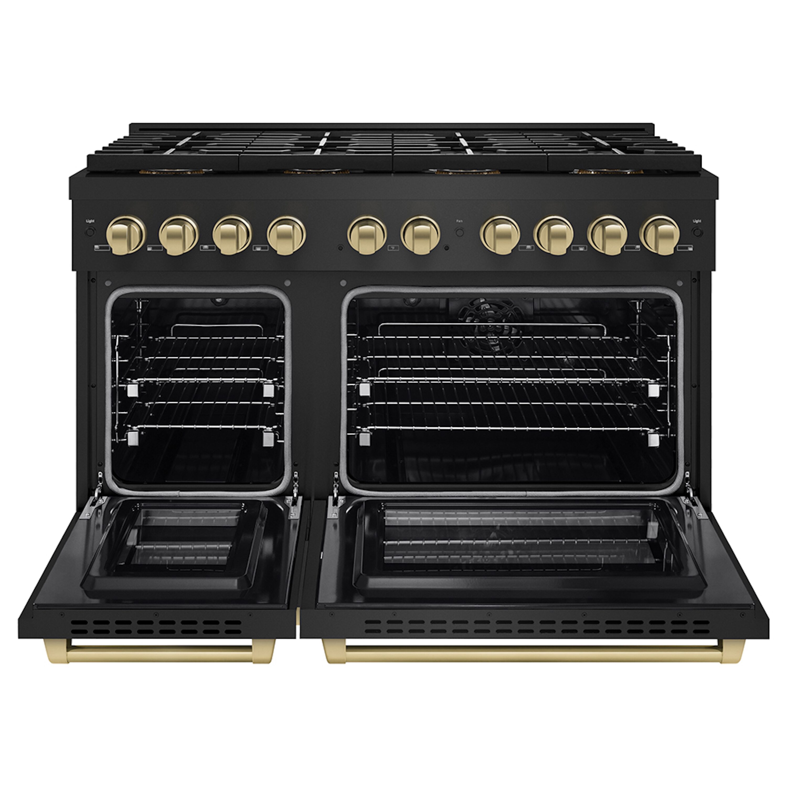ZLINE KITCHEN & BATH PSDRBZ-48-CB Double-Dual-Fuel-Ranges - View #6