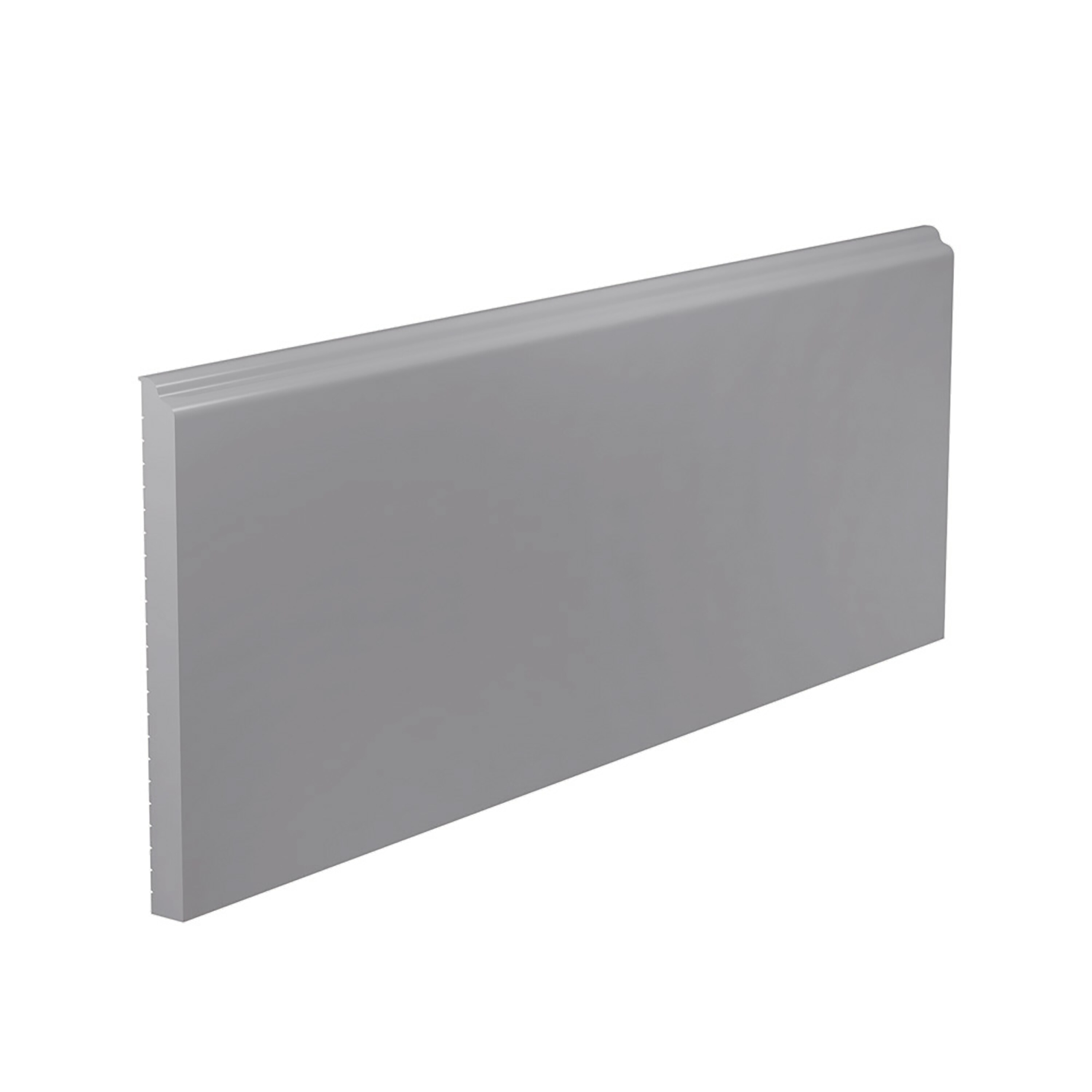 Flexco Medium Gray 0.375-in T x 4.5-in W x 96-in L Vinyl Cove Base