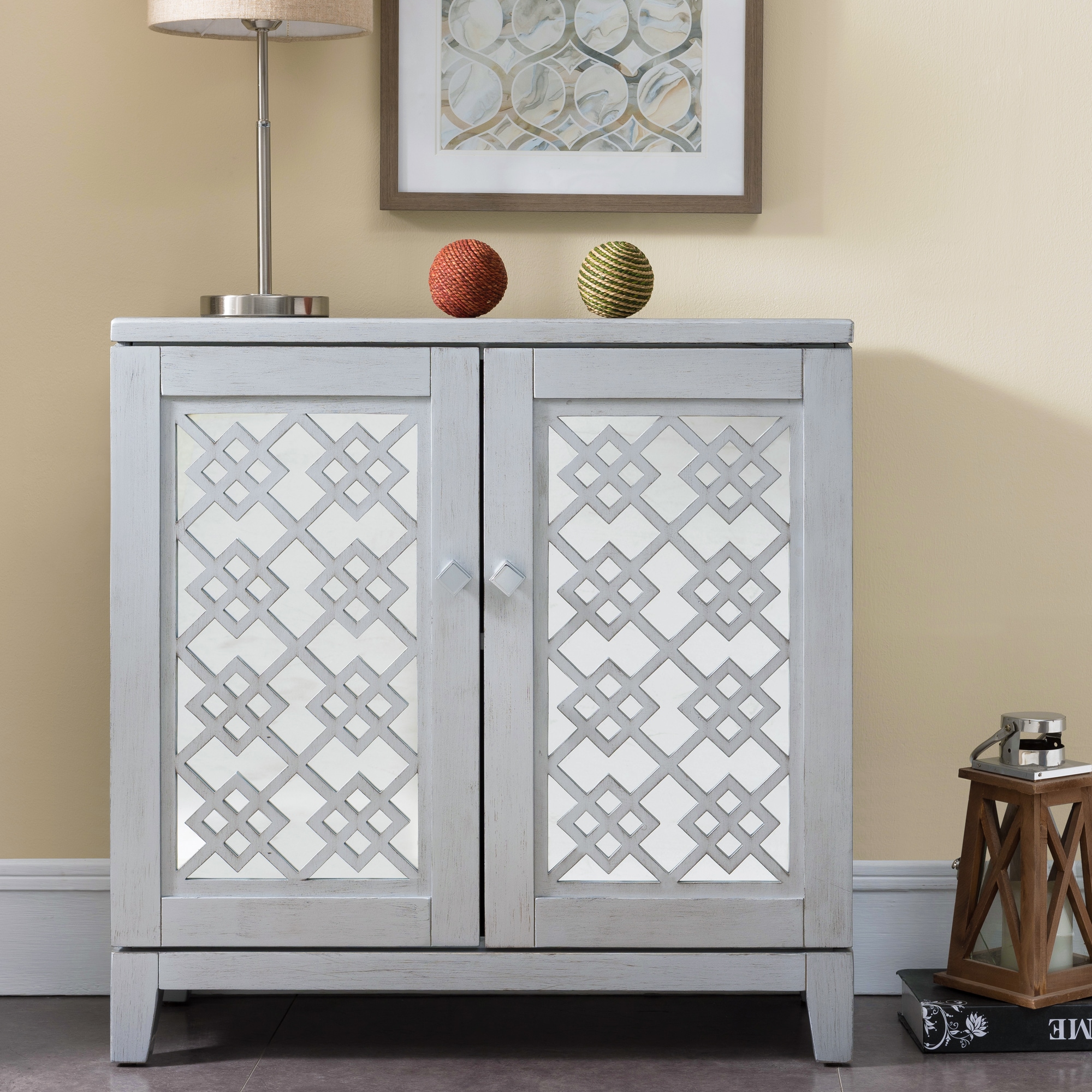 Leick Home 10083-SV Console-Sofa-Tables - View #2