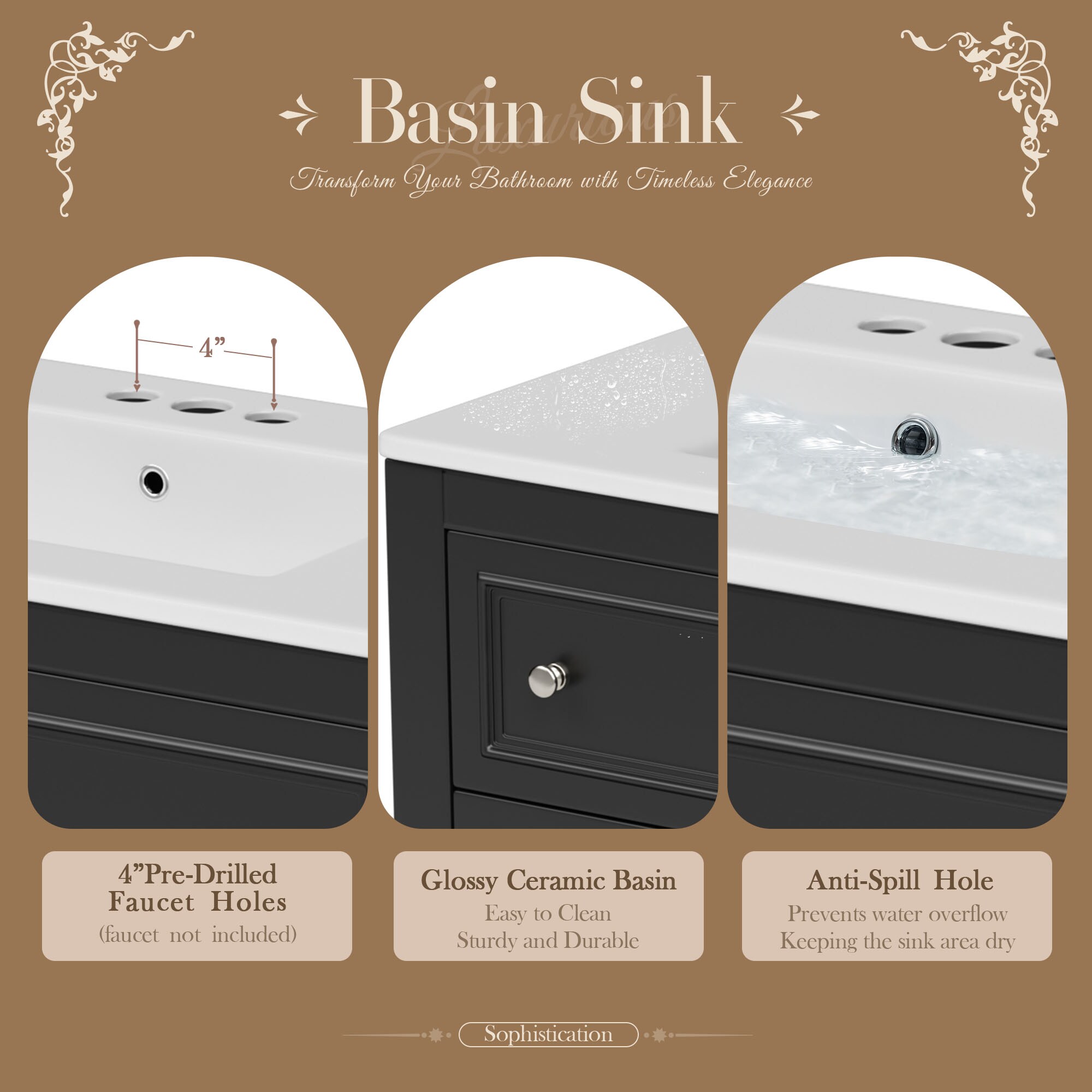 Tatayosi JL-138AAB-1 Bath-Vanity-Combo - View #11