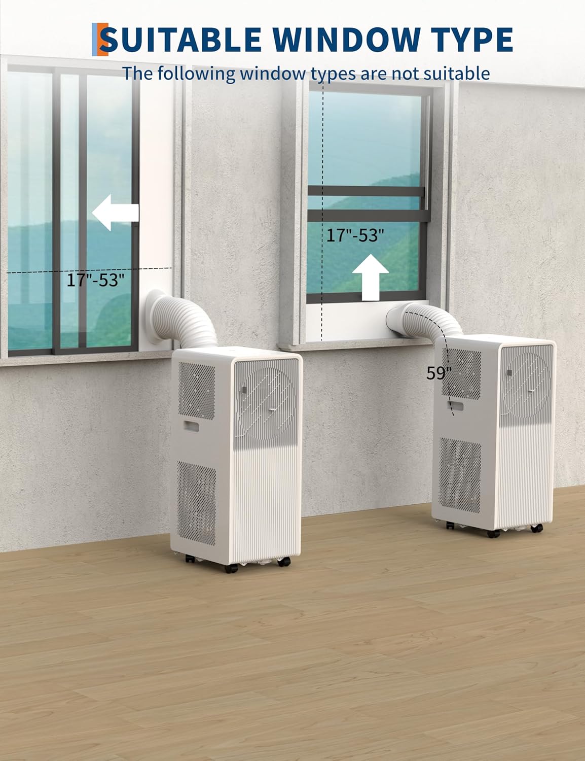 Qeetex LSAPHK335UJ9JW Portable-Air-Conditioners - View #2