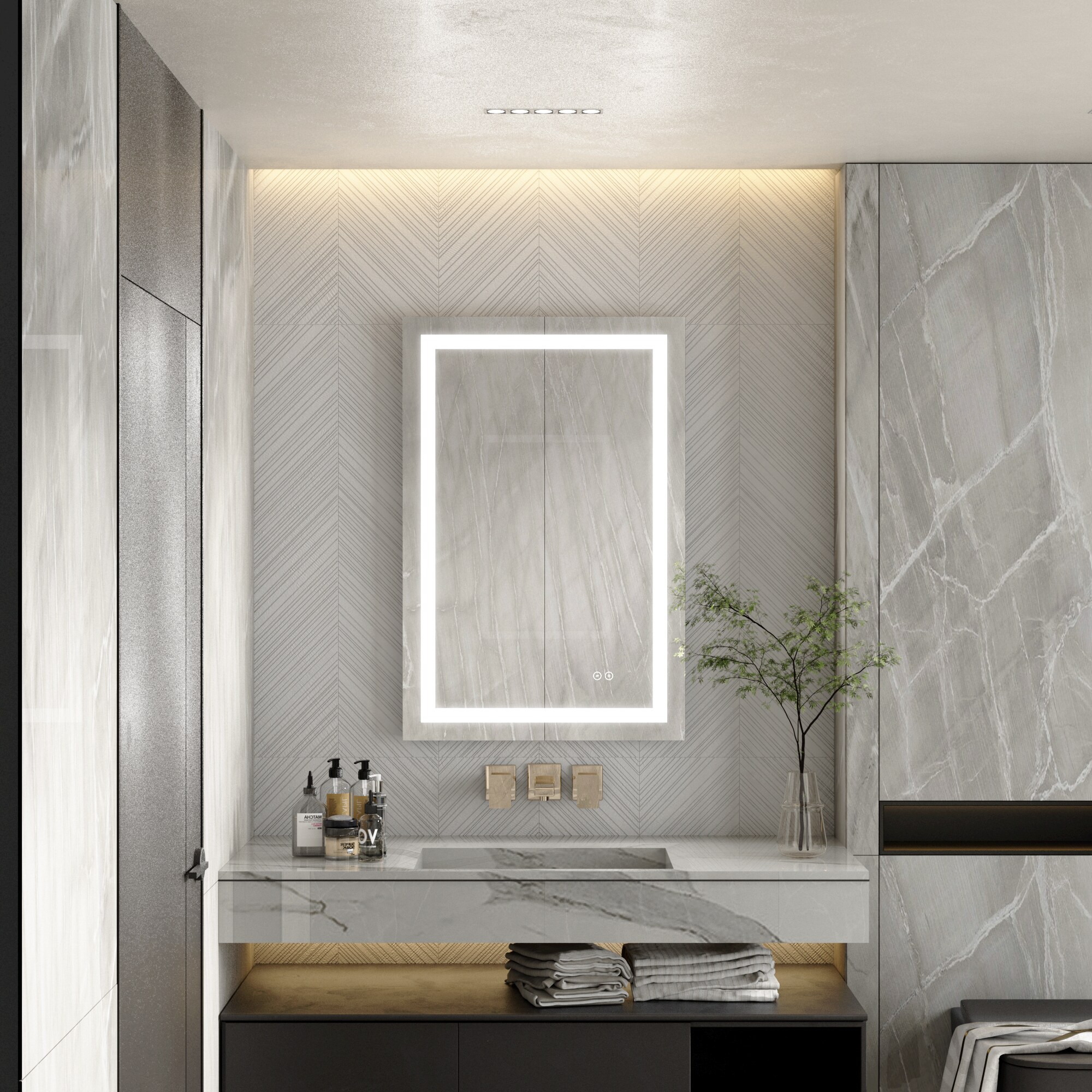 CALVON M1ABMR2436 Framed-Bath-Mirrors - View #11