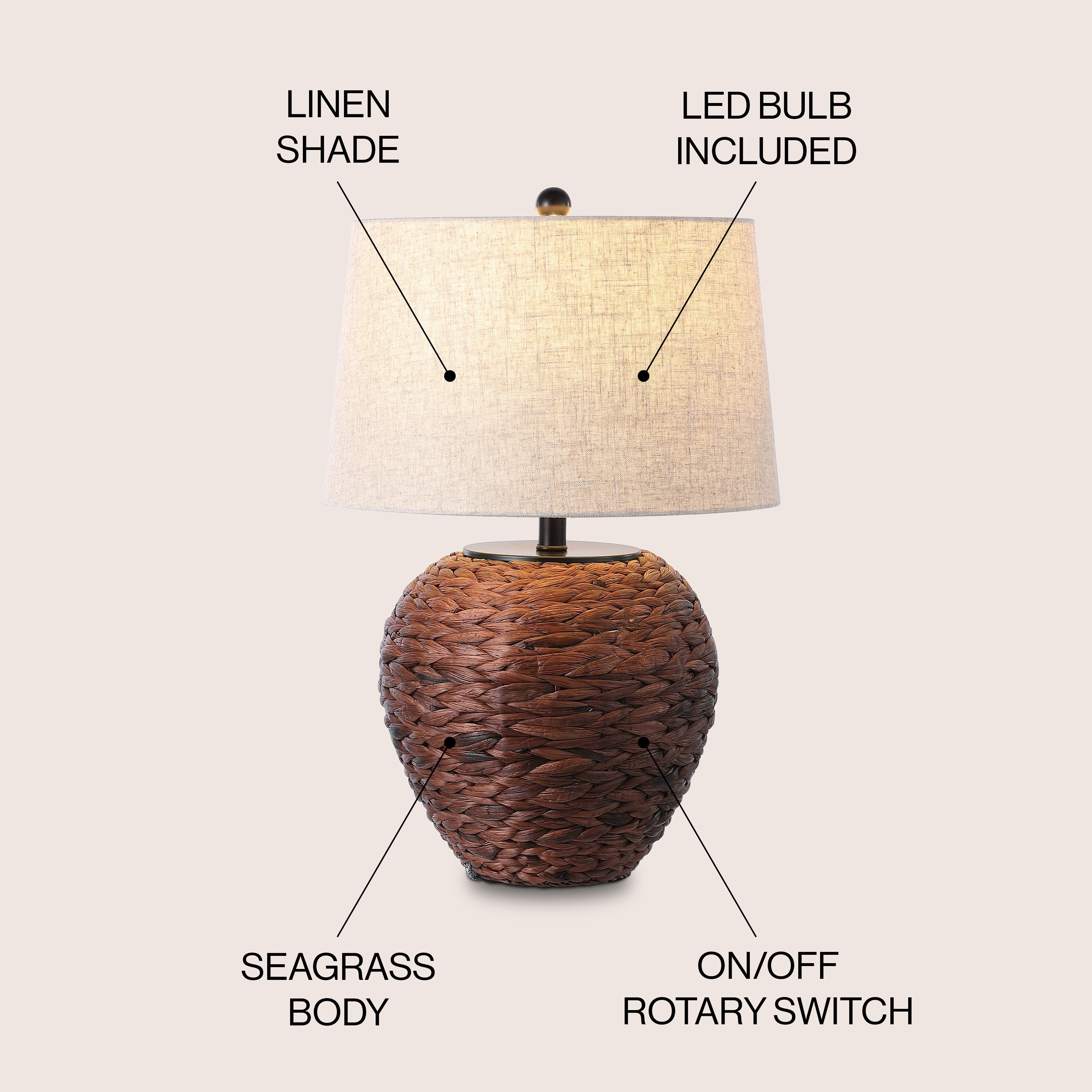 JONATHAN  Y JYL6501B Table-Lamps - View #3