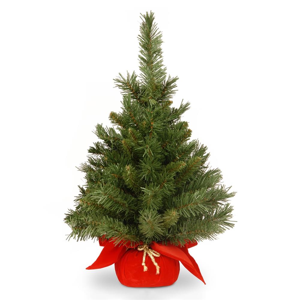 National Tree Company MJ3-24RD-1 2-ft Fir Artificial Christmas Tree
