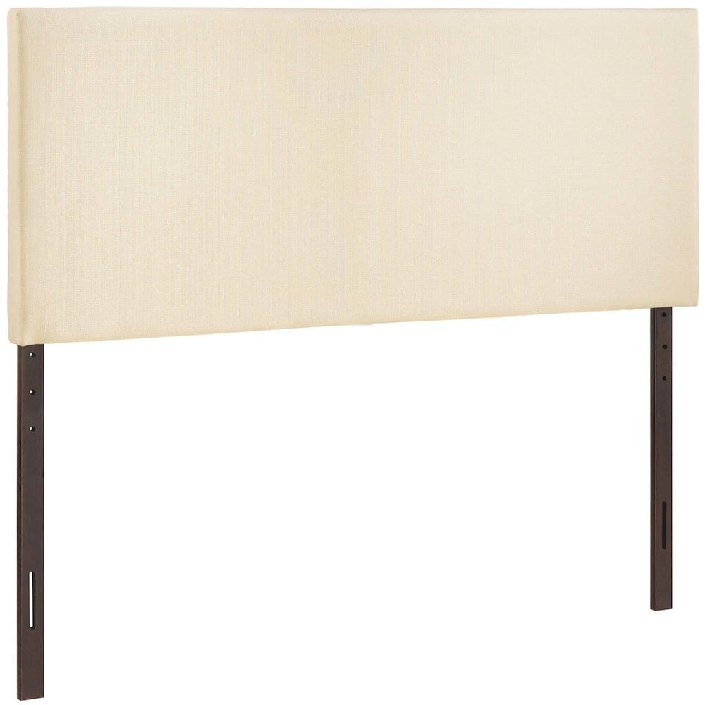 Modway  Region Upholstered Fabric King Headboard in Ivory