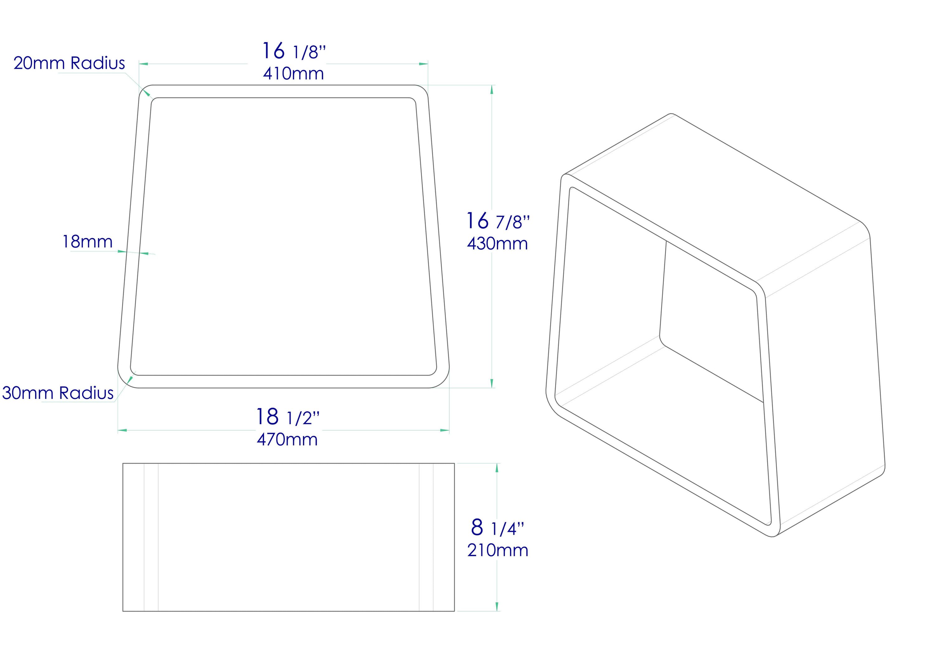 ALFI ABST55 Vanity-Stools - View #8