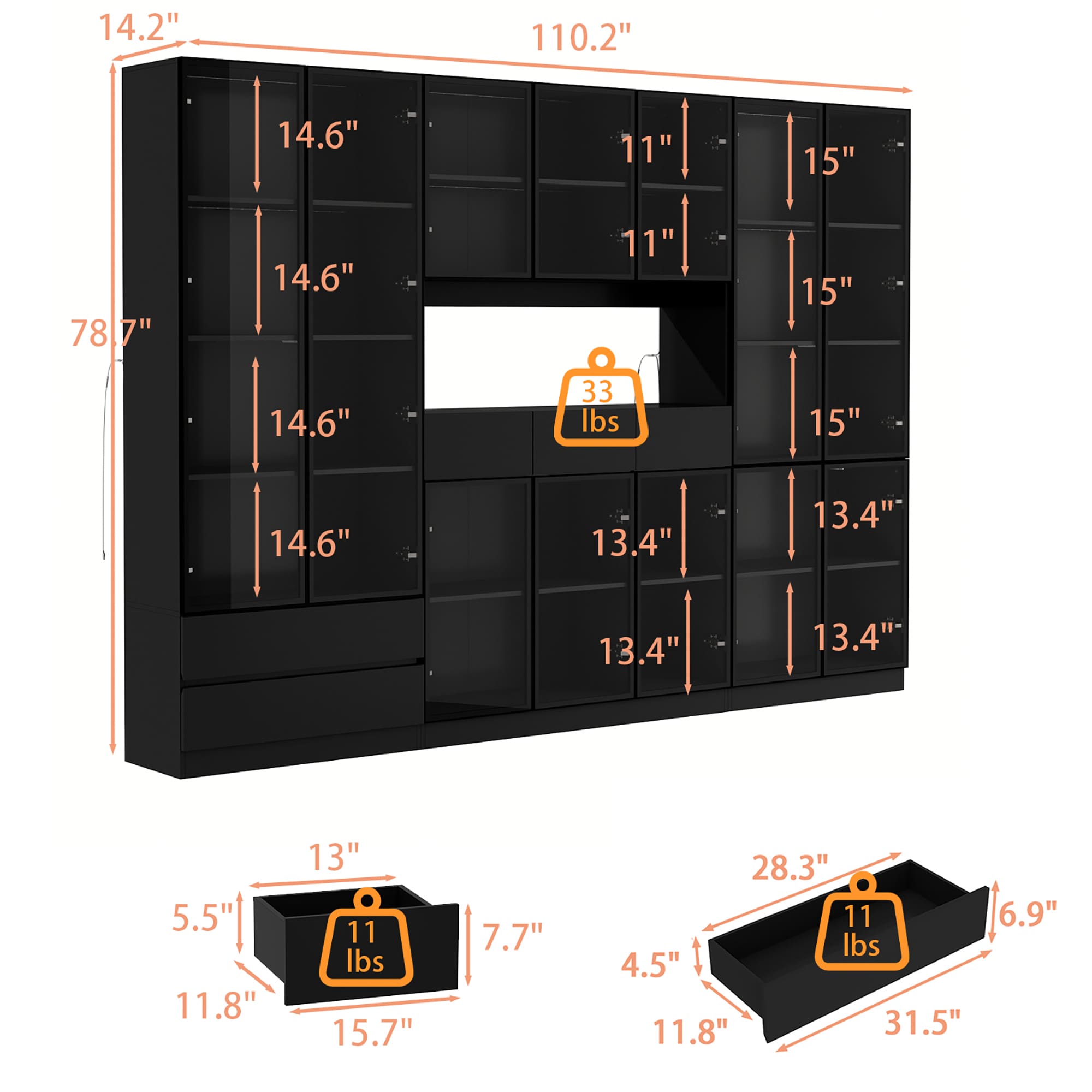 FUFU&GAGA KF020373+374+375L bookcases - View #15