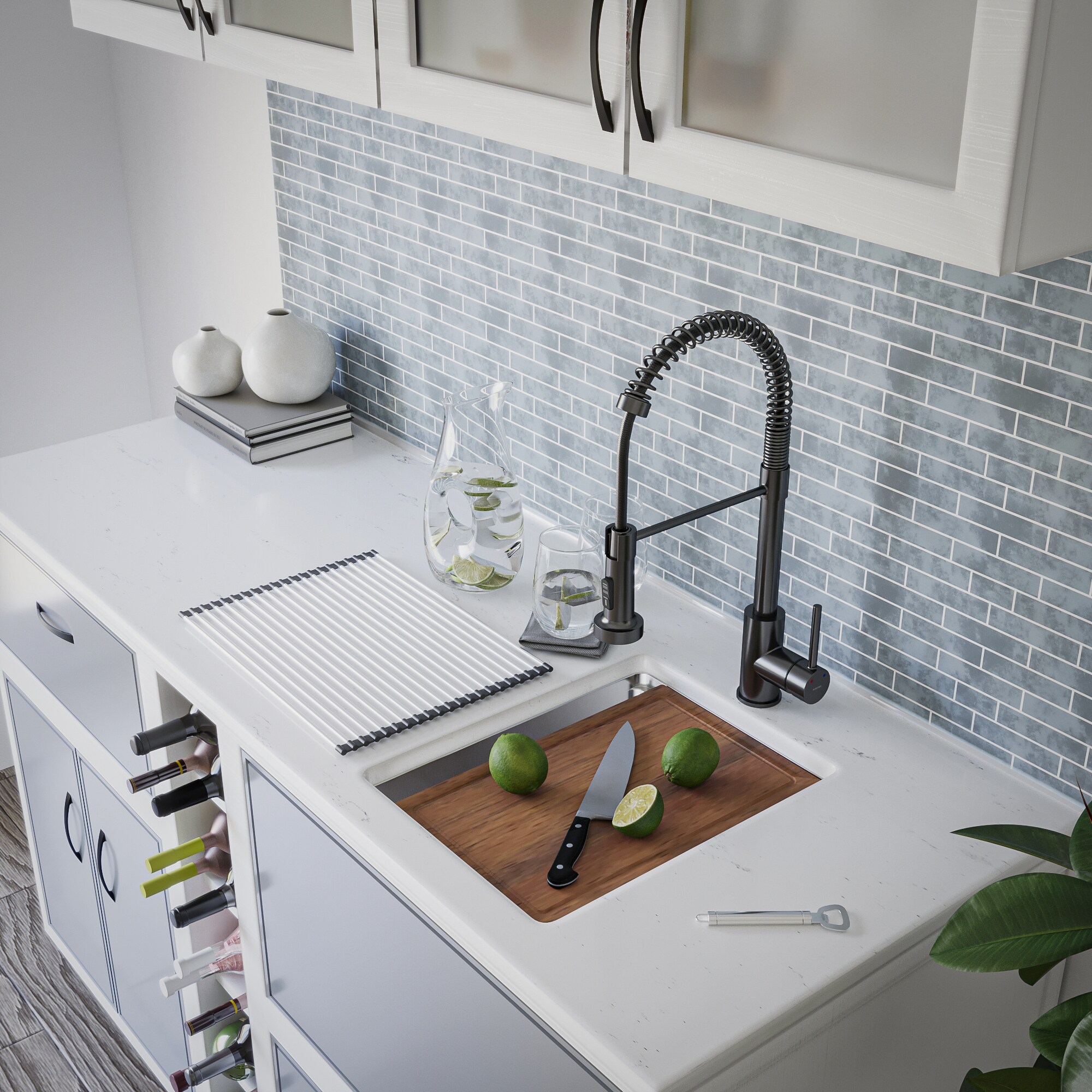 Karran WS-31-PK1 Kitchen-Sinks - View #12