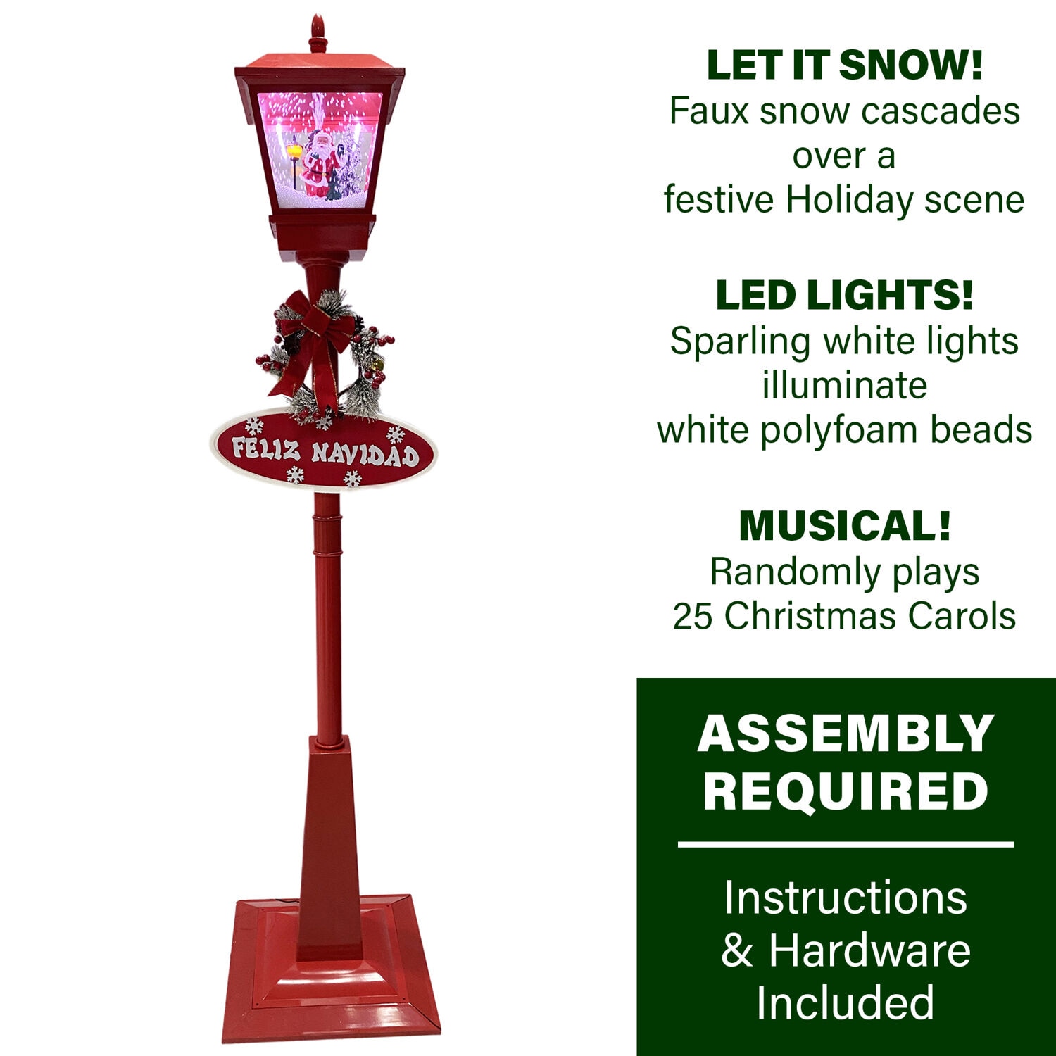 Fraser Hill Farm FSSL071A-RD4 Outdoor-Christmas-Decor - View #3