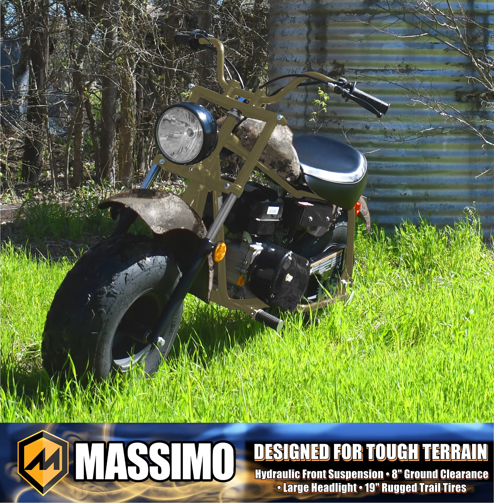 Massimo MMS-MB200-CM Dirt-Bikes-Mini-Bikes - View #4