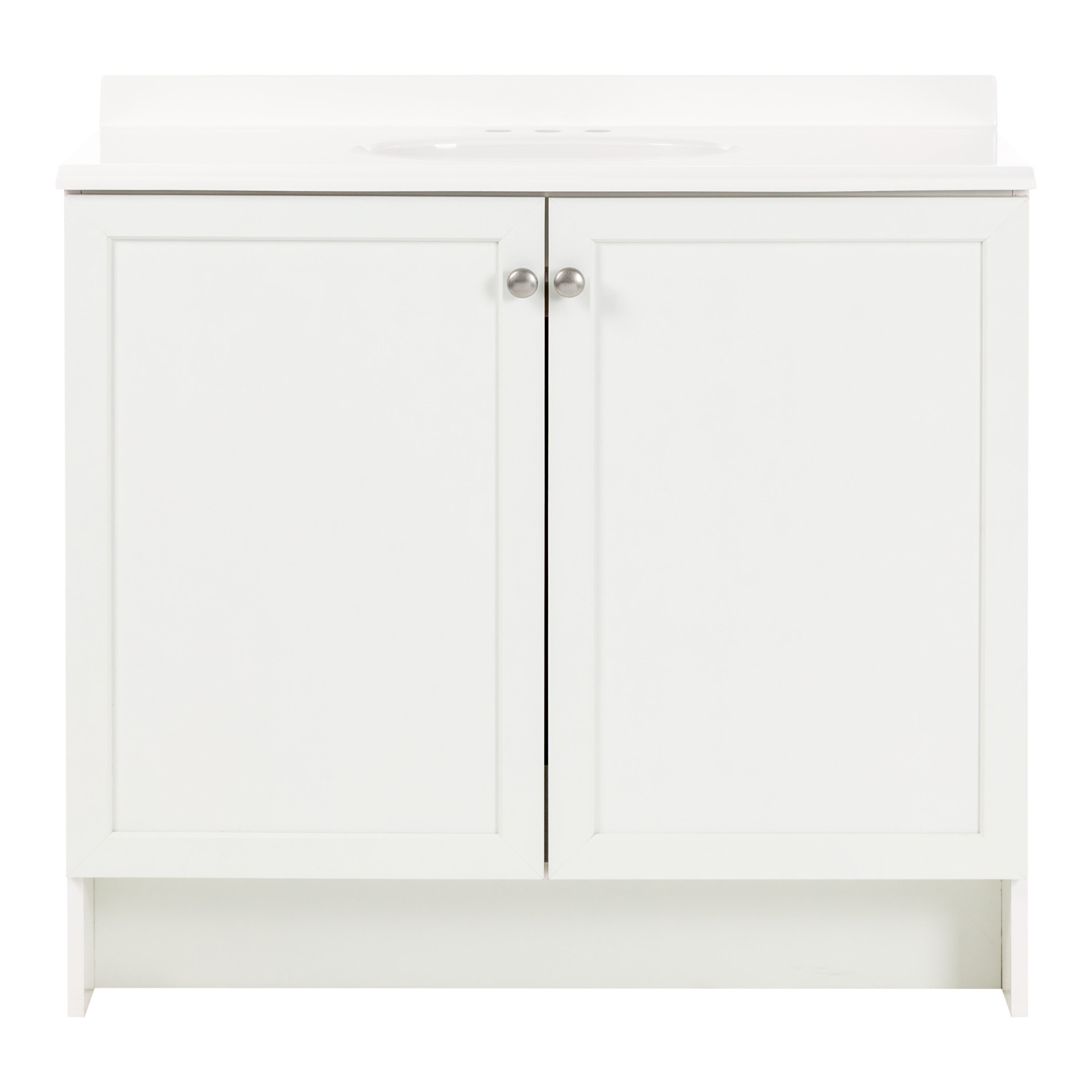 Project Source W063636P2-WH Bath-Vanity-Combo - View #7