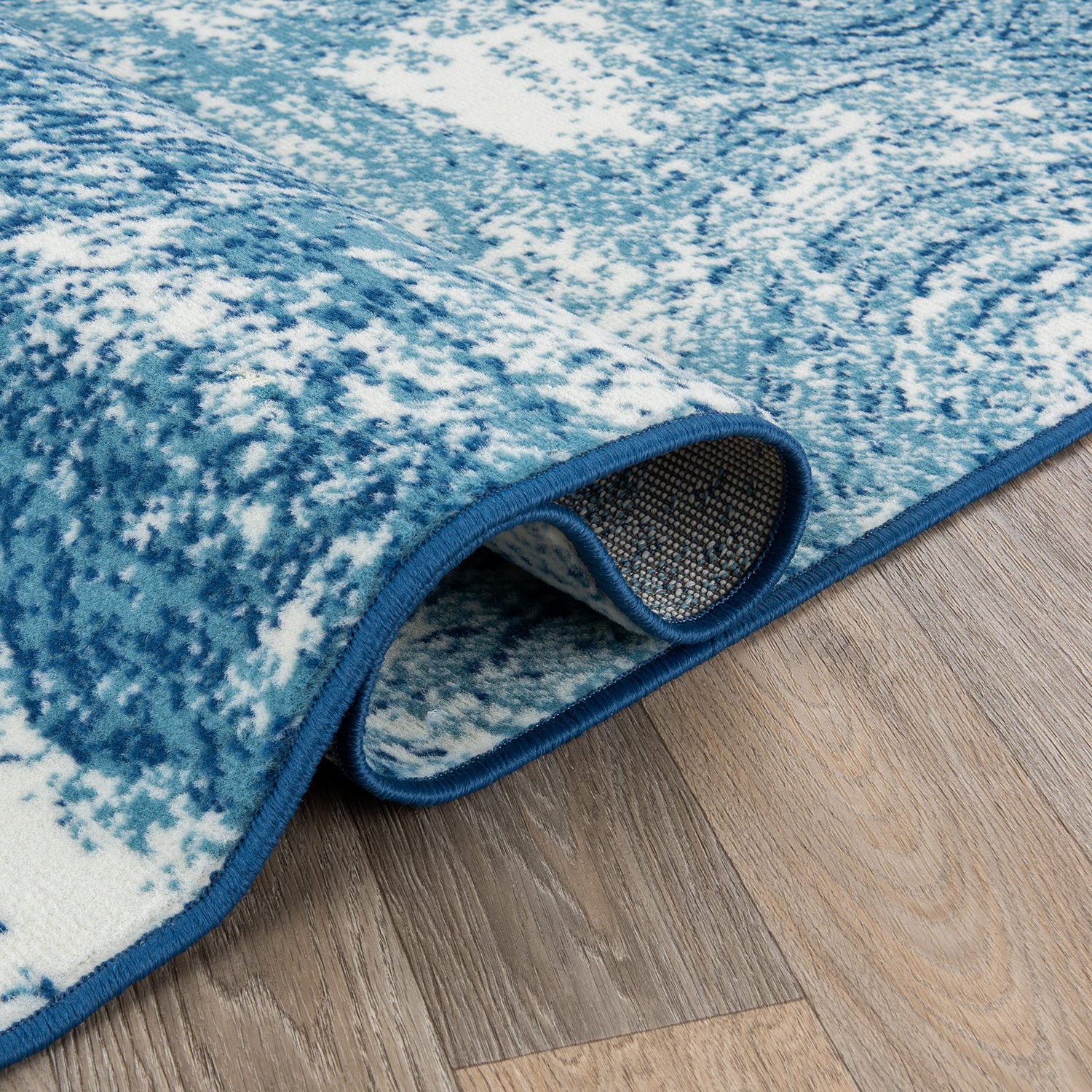 World Rug Gallery 3002BLUE5X7 rugs - View #4