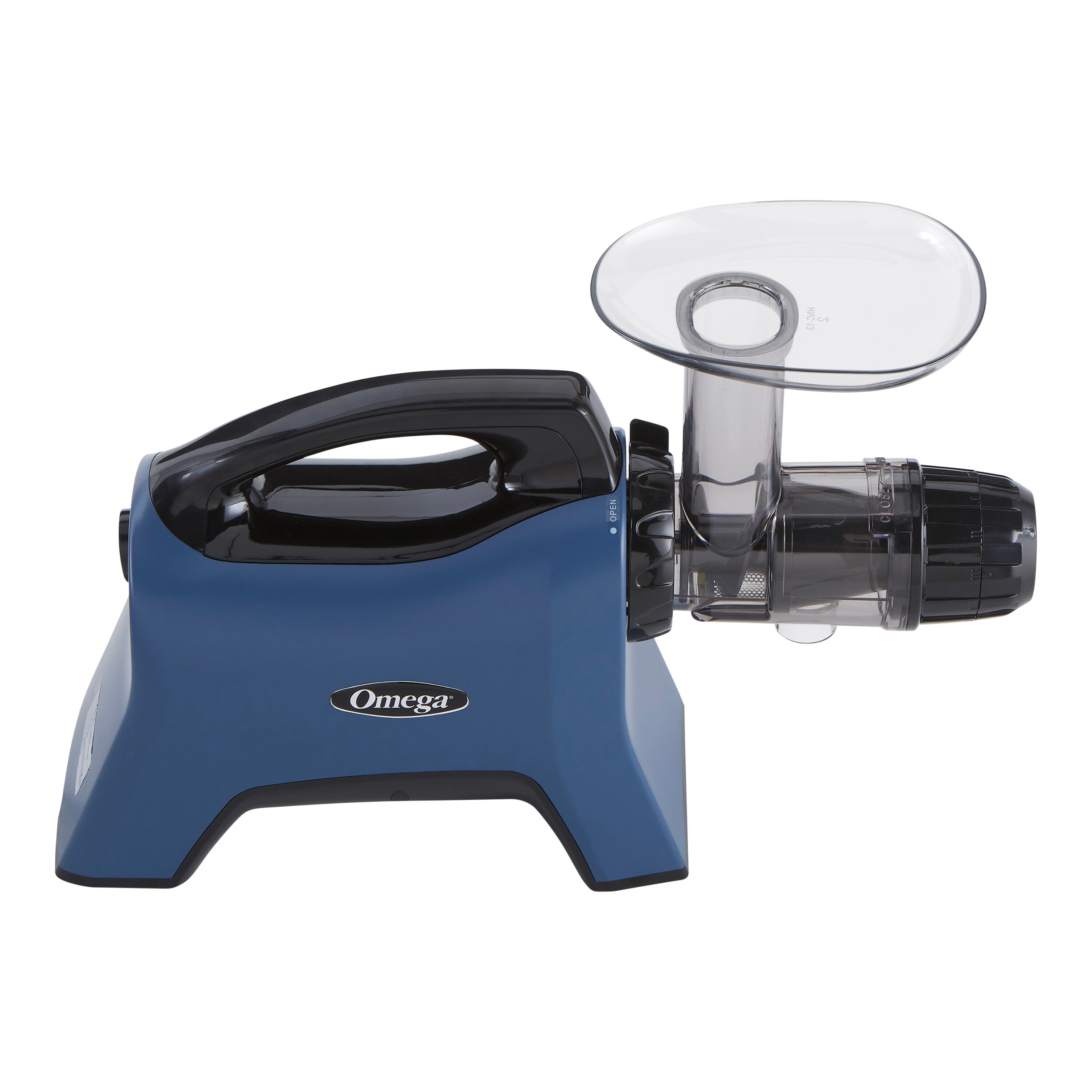 Omega Blue Extractor Juicer with Removable Pulp Tray Dishwasher