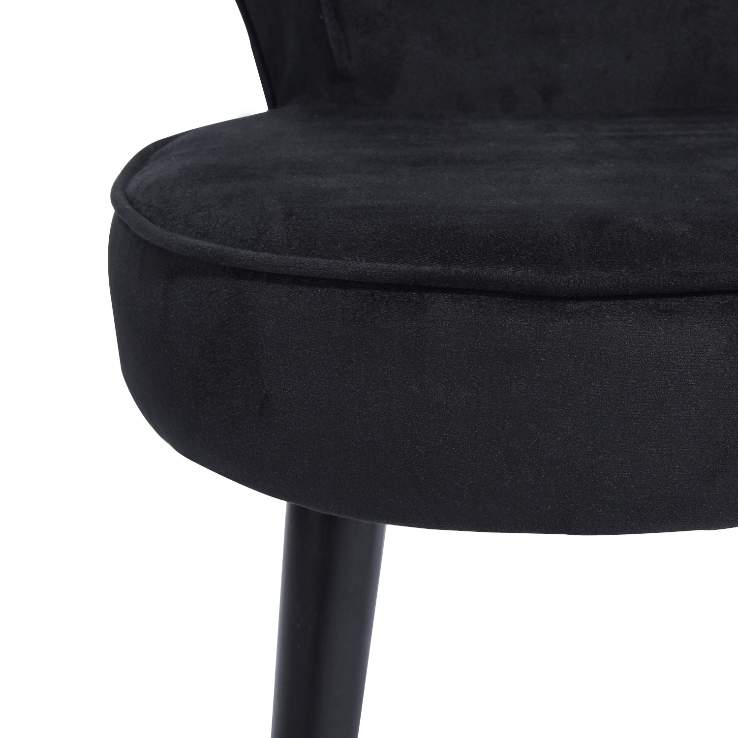 CASAINC RAMIS BLACK Vanity-Stools - View #3