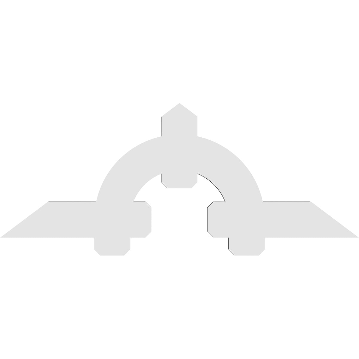Ekena Millwork GBP060X23X0206ERI00 Exterior-Brackets-Braces - View #4