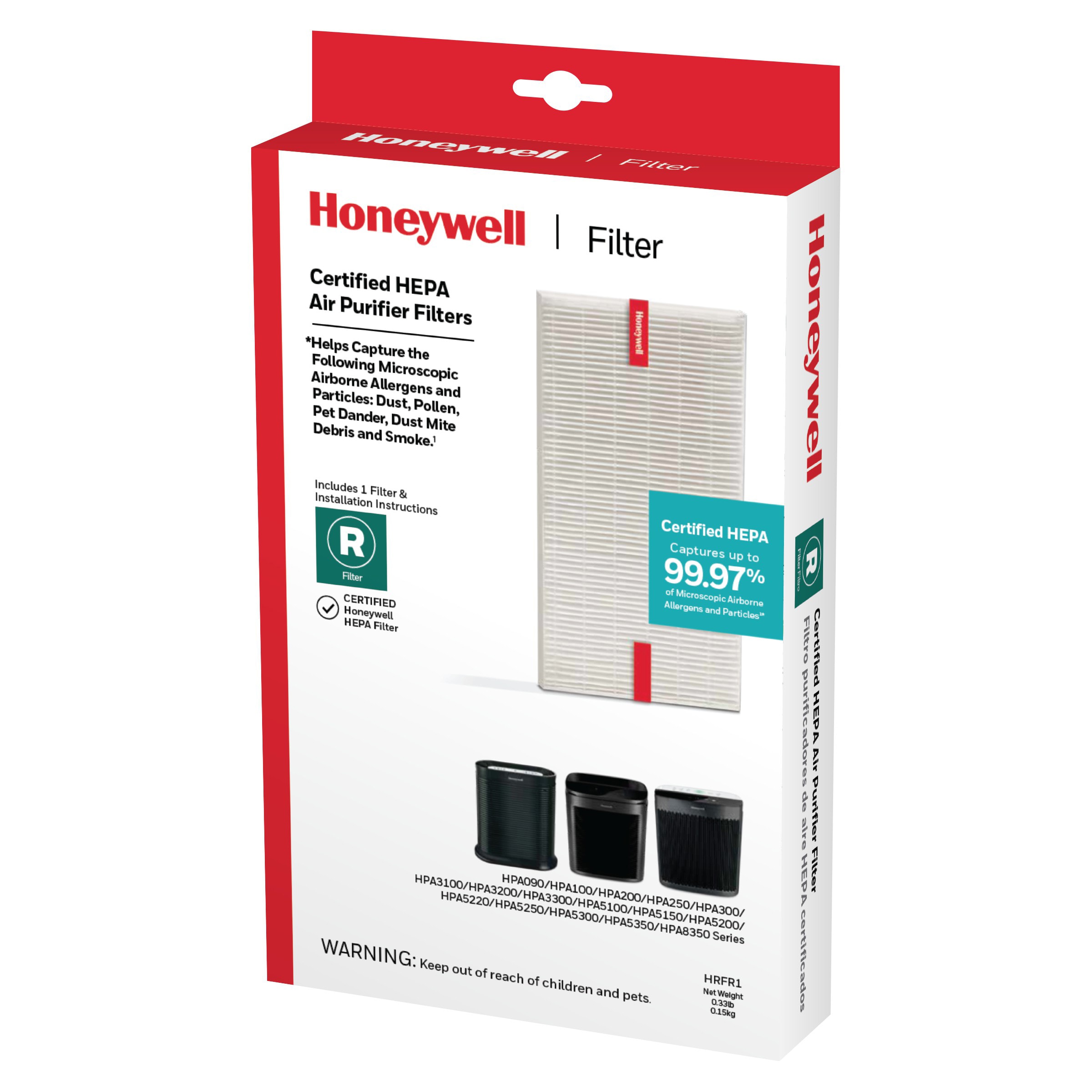 Honeywell Pet Odor Removing Air Purifier Filter S - HRFSP1