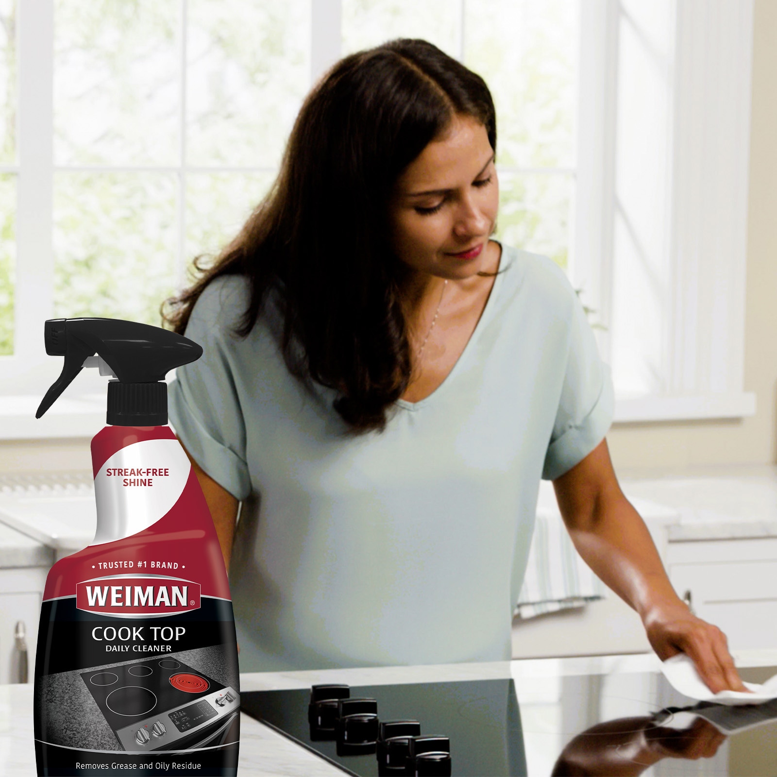  Weiman Ceramic & Glass Cooktop Cleaner Spray - 22