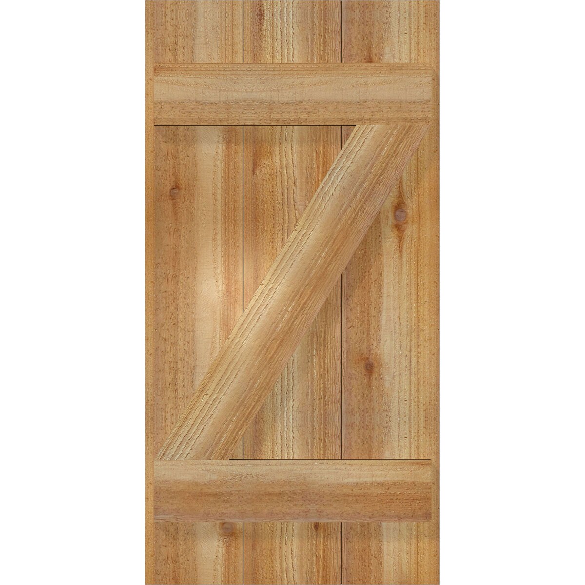 Ekena Millwork RBJ06Z16X032RWR Exterior-Shutters - View #5