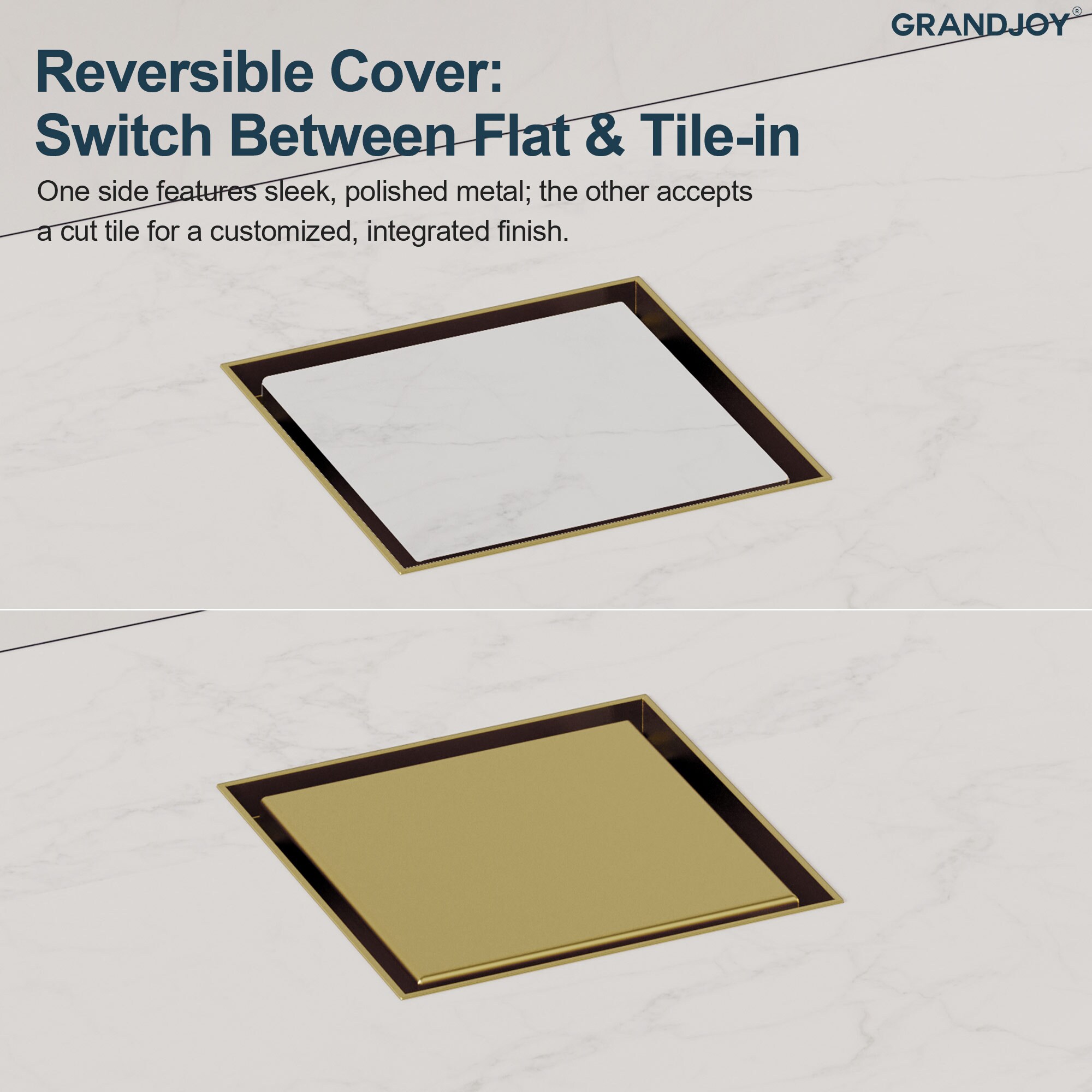 GRANDJOY SGF30GJ-65-BG Drains-Flanges - View #3