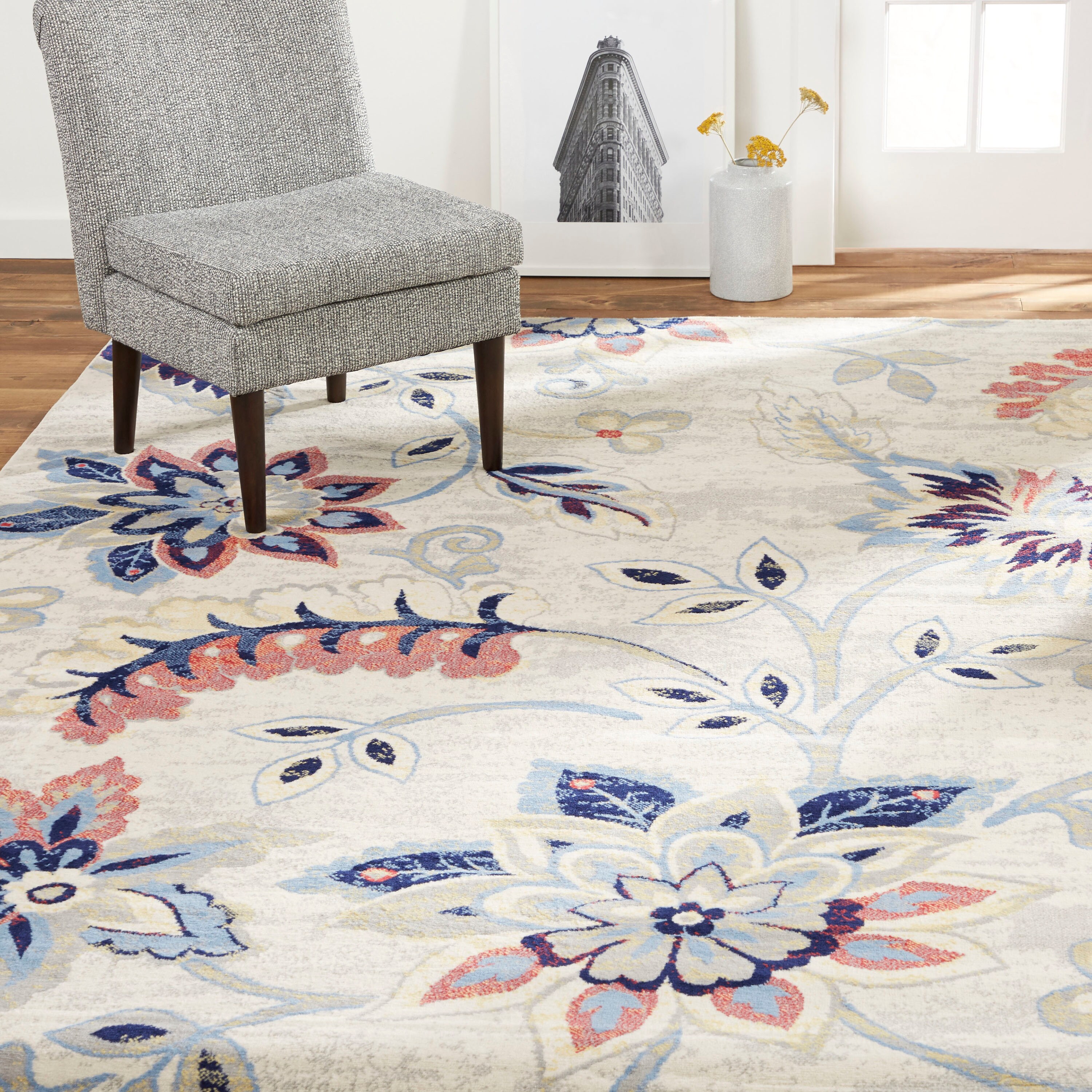 Home Dynamix Tremont Lincoln Gray Area Rug