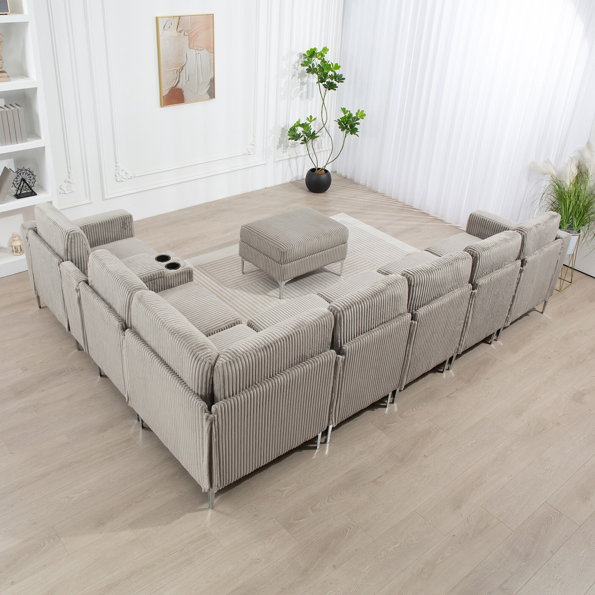 SINOFURN SYA020364GY Sofas-Loveseats - View #15
