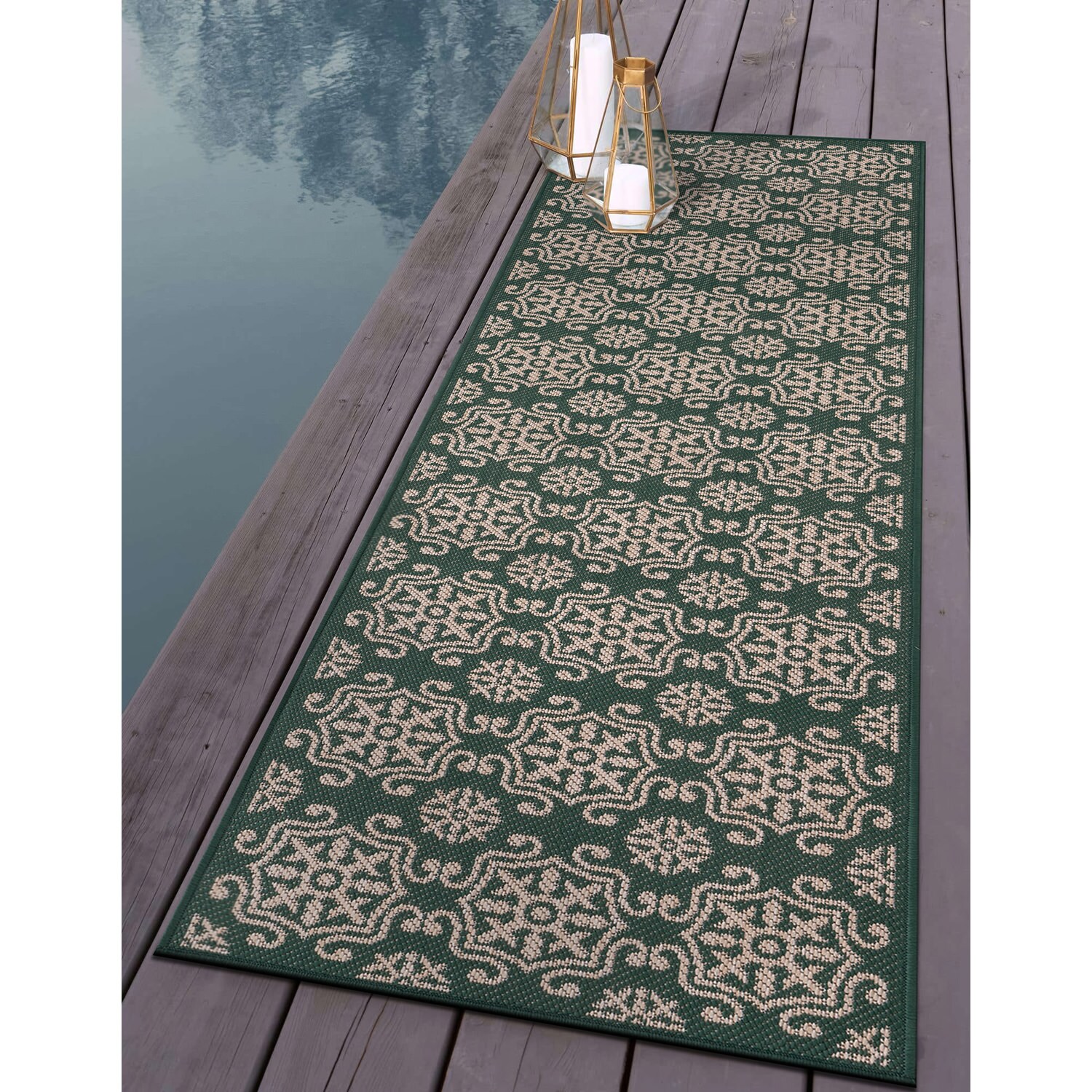 World Rug Gallery 119GREEN2X7 rugs - View #2