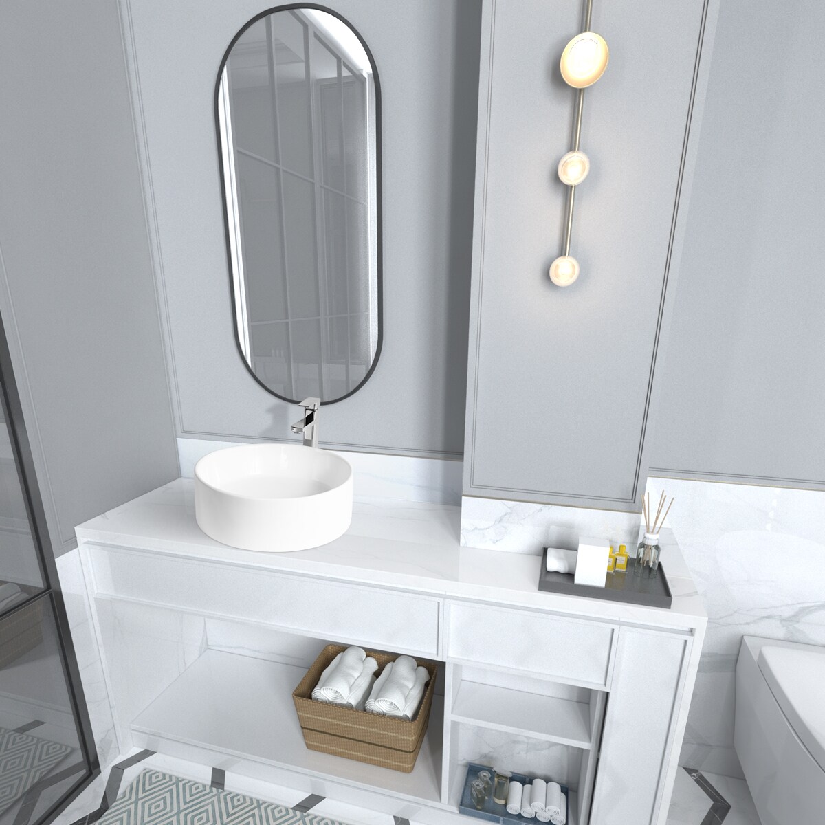 Sinber BVS1818A-OL Bath-Sink - View #3