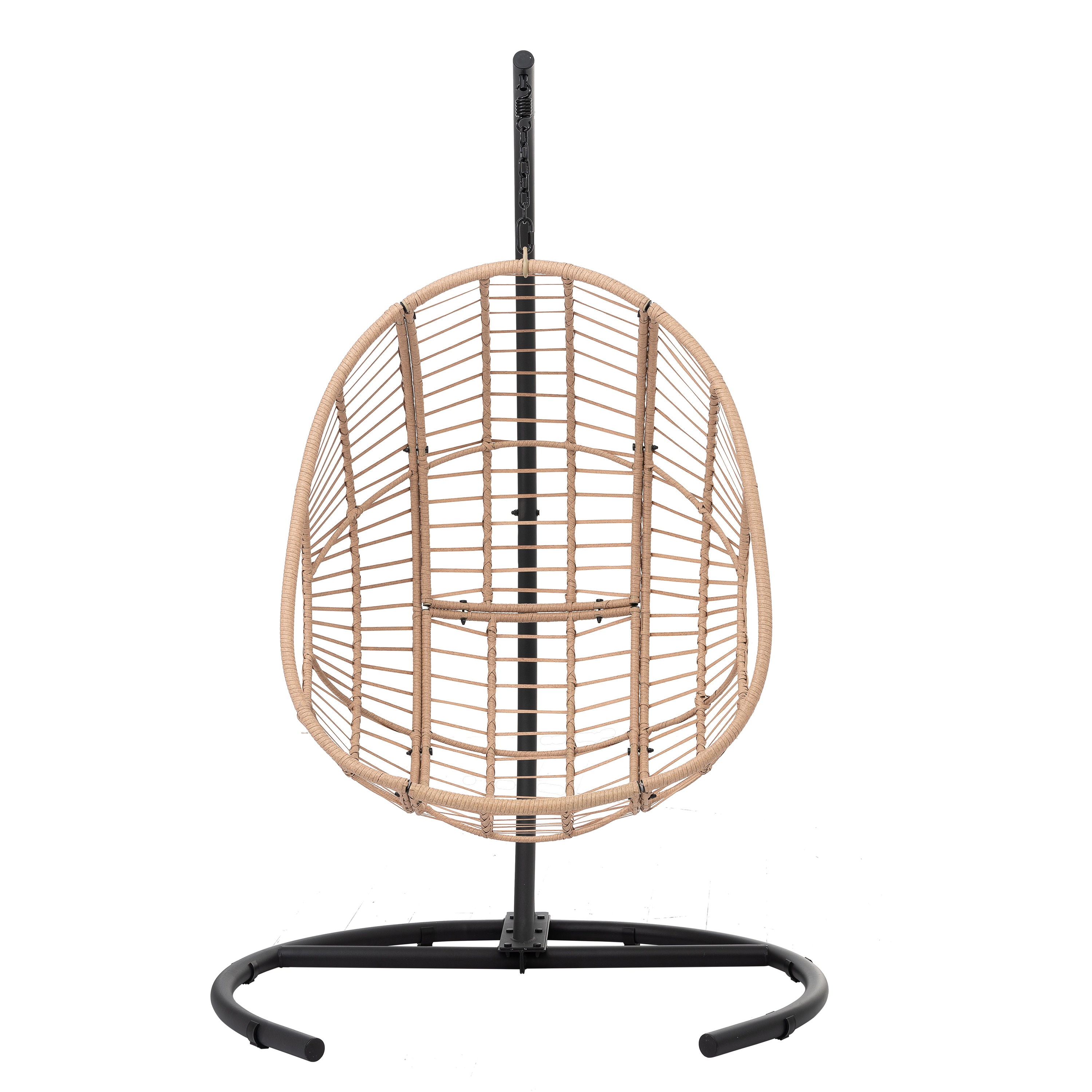 Nestfair PTE016G 1 -person Natural Steel Outdoor Swing