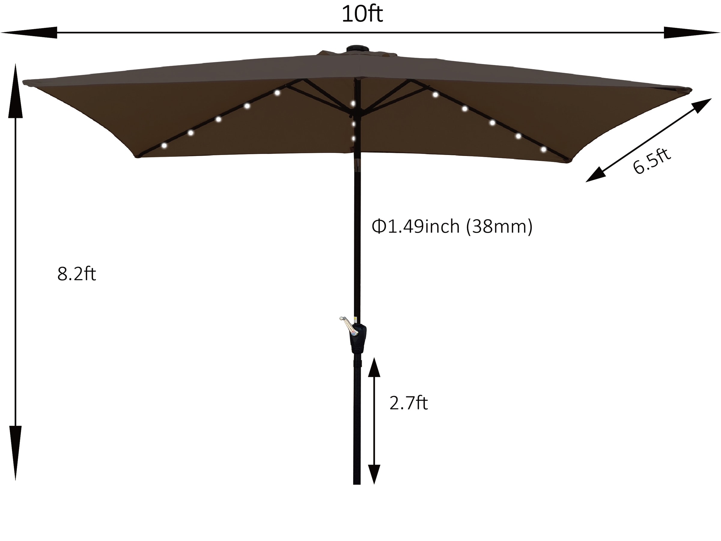 Damerin Z-PU27 Umbrellas-2 - View #4