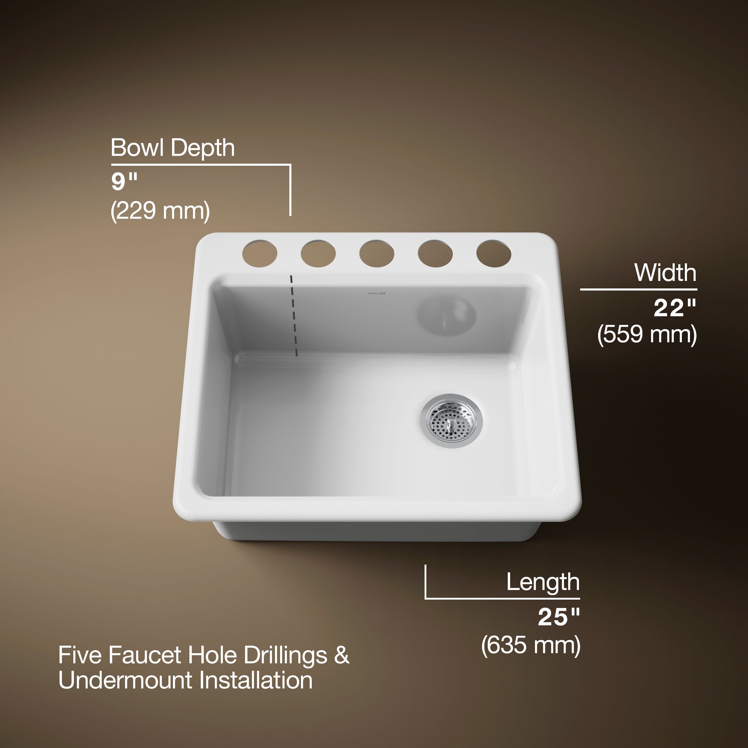 KOHLER 5872-5UPC-0 Kitchen-Sinks - View #3