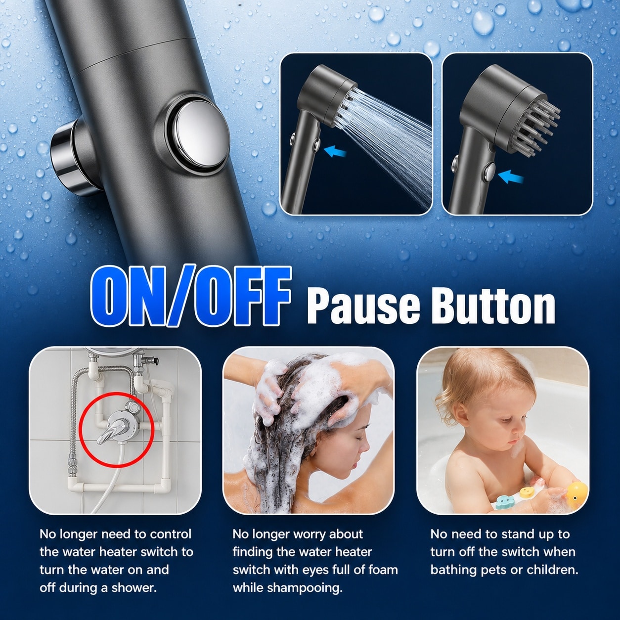 Baginizer BAGINIZER001317 Fixed-Showerhead - View #3