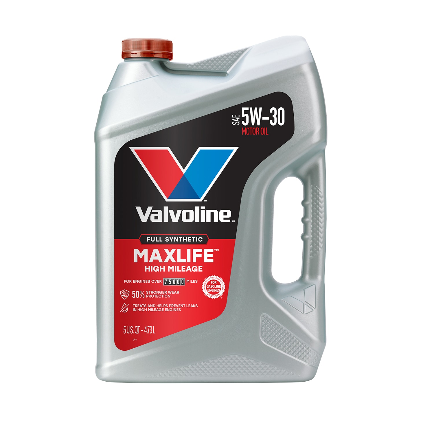 Valvoline Full Synthetic High Mileage Maxlife Sae 5w-30 Motor Oil- Easy Pour 5 Quart #881169