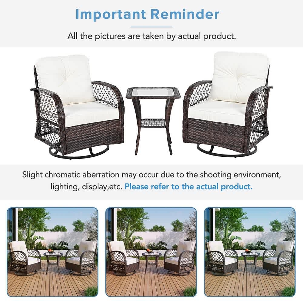 JUJABU ZJOUTCHAIR-2 Patio-Conversation-Sets - View #6