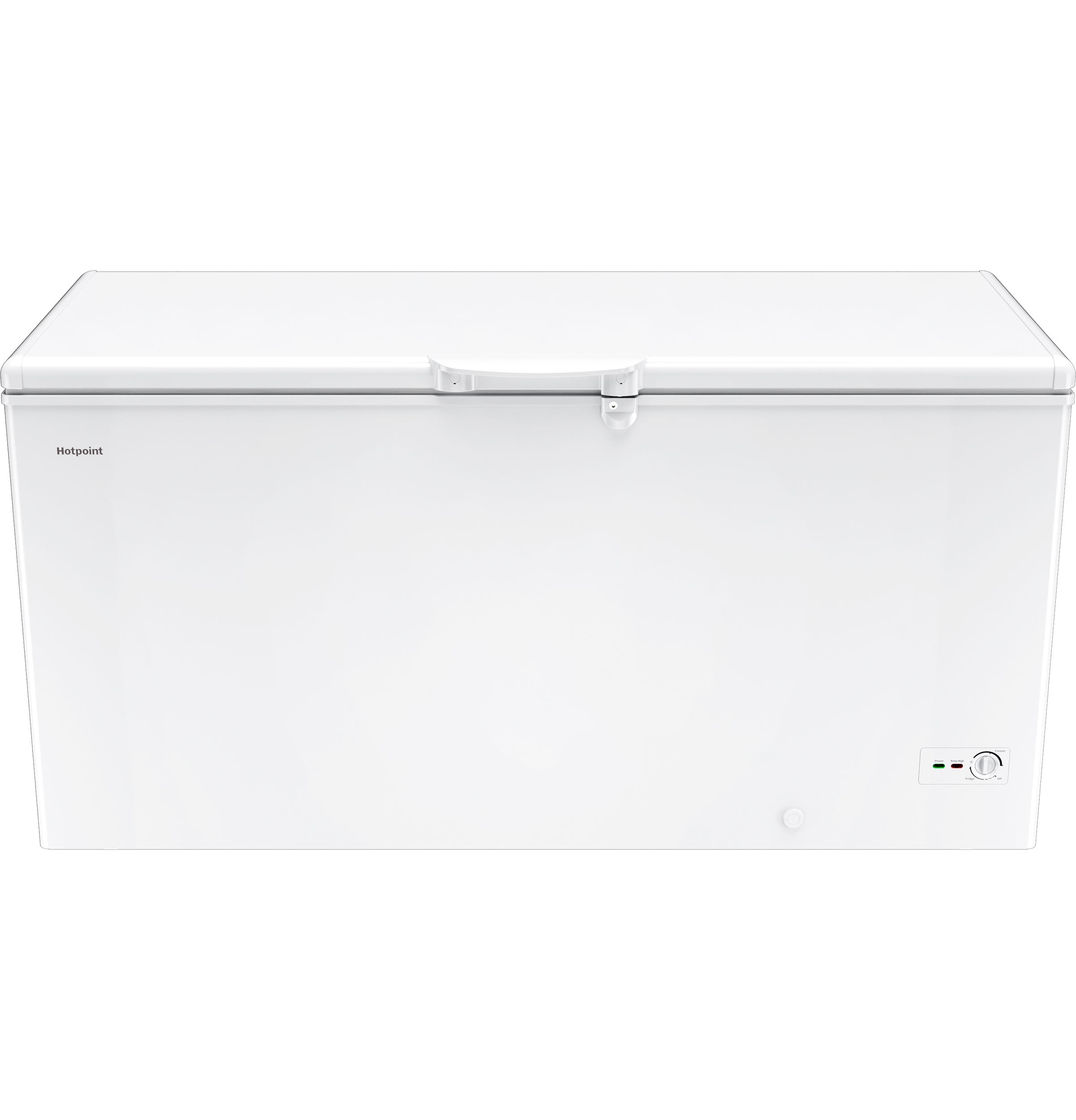 15.7-cu ft Manual Defrost Chest Freezer Convertible To Refrigerator (White) | - Hotpoint HCM16QWWW