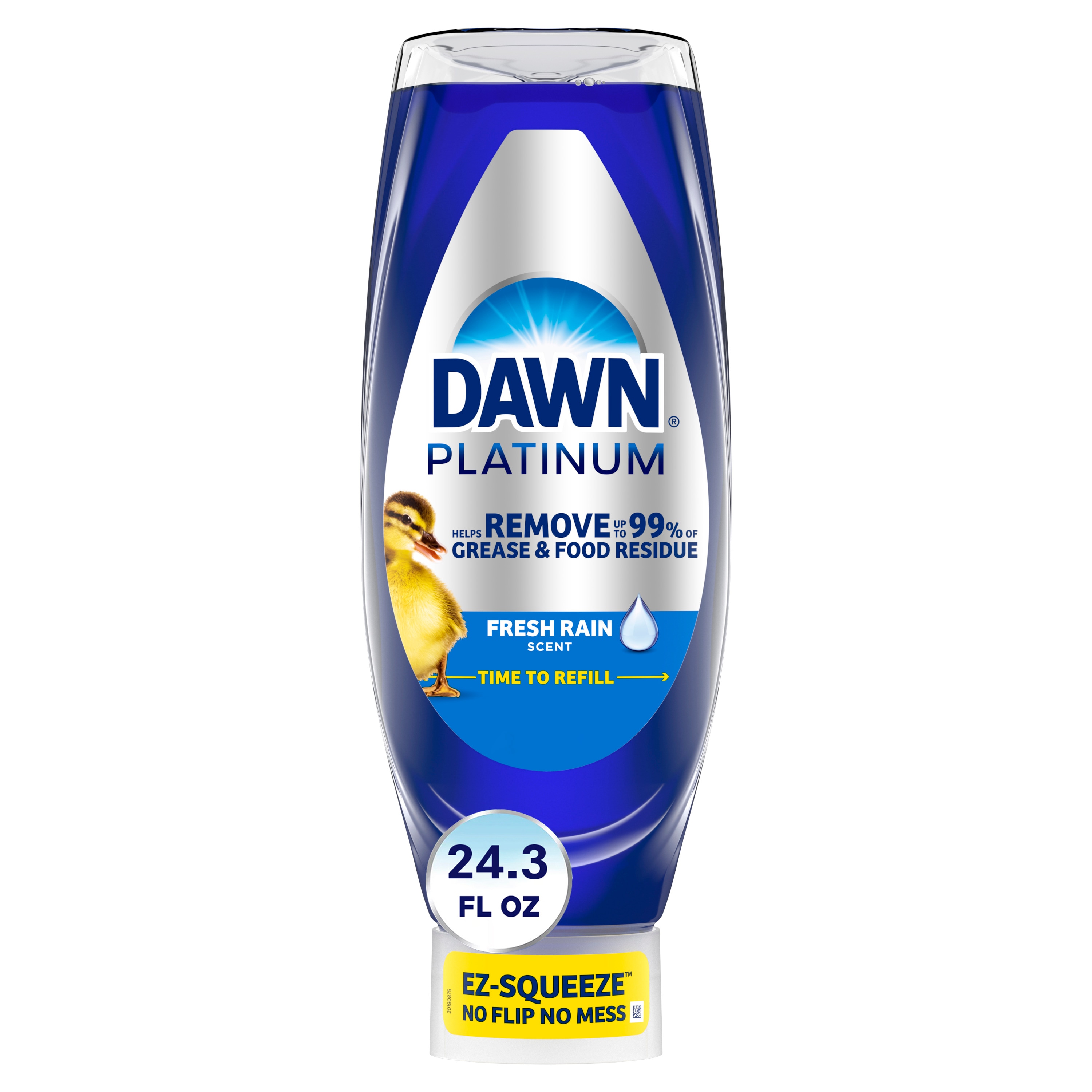 Dawn 3077205207 Ultra Platinum EZ-SQUEEZE 24.3-fl oz Refreshing Rain Dish Soap