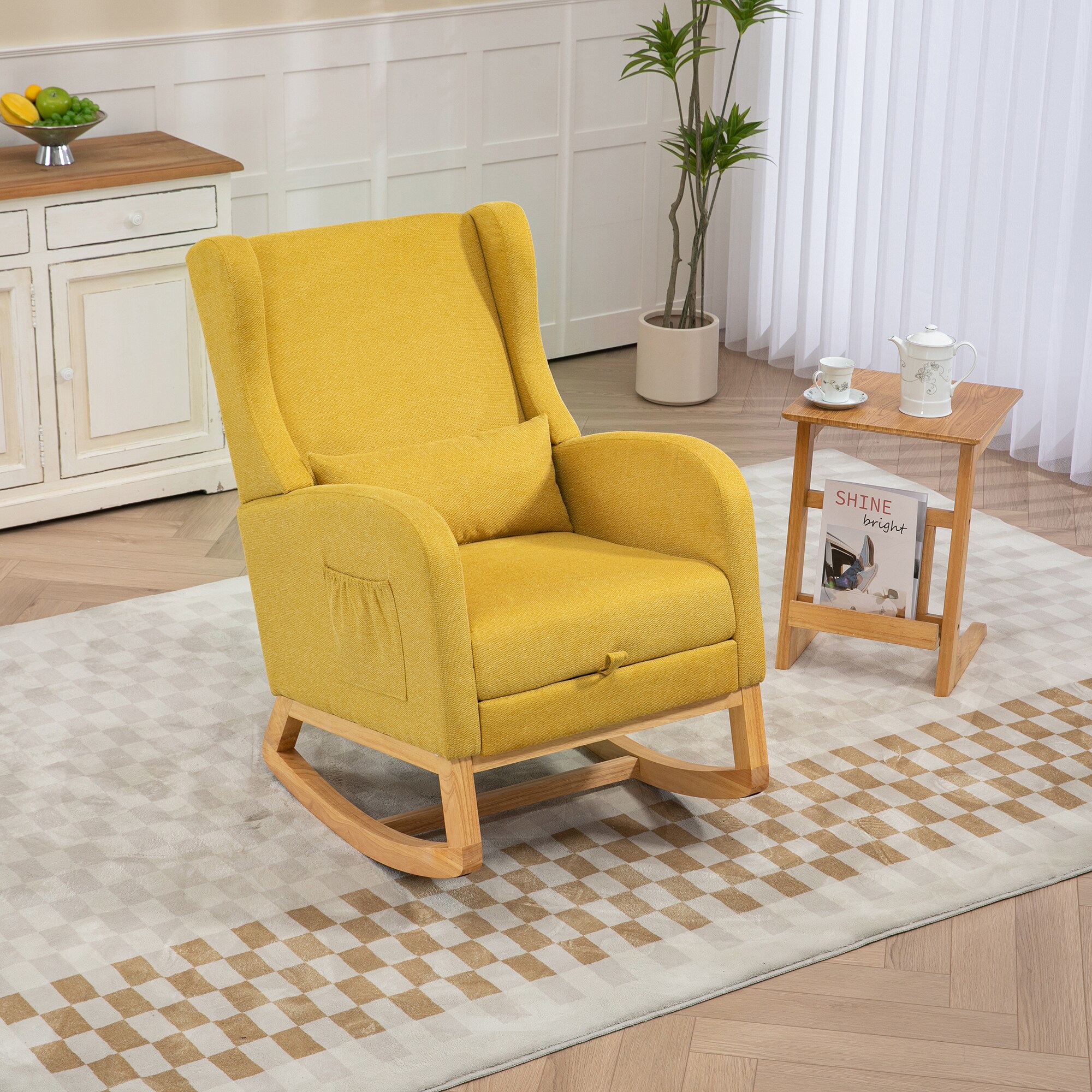 Aortzio HM-A5031-MUSTARD chairs - View #2