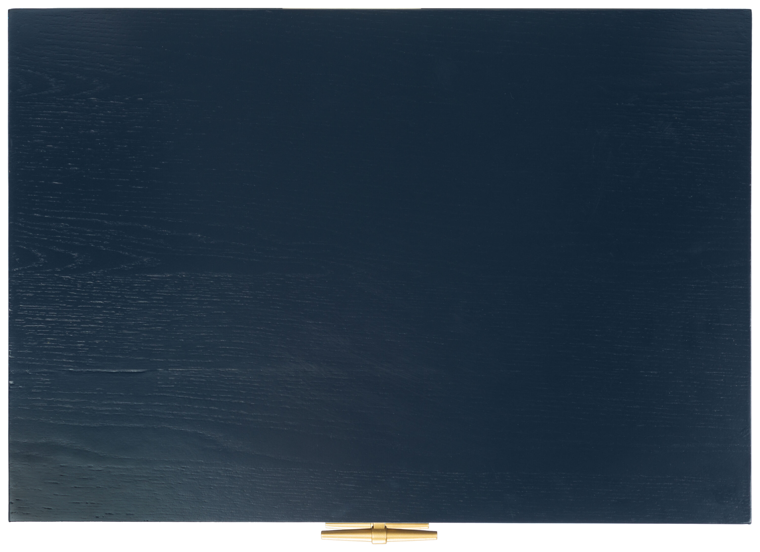 Fenno Artisanal Teal & Brass 2-Drawer Nightstand