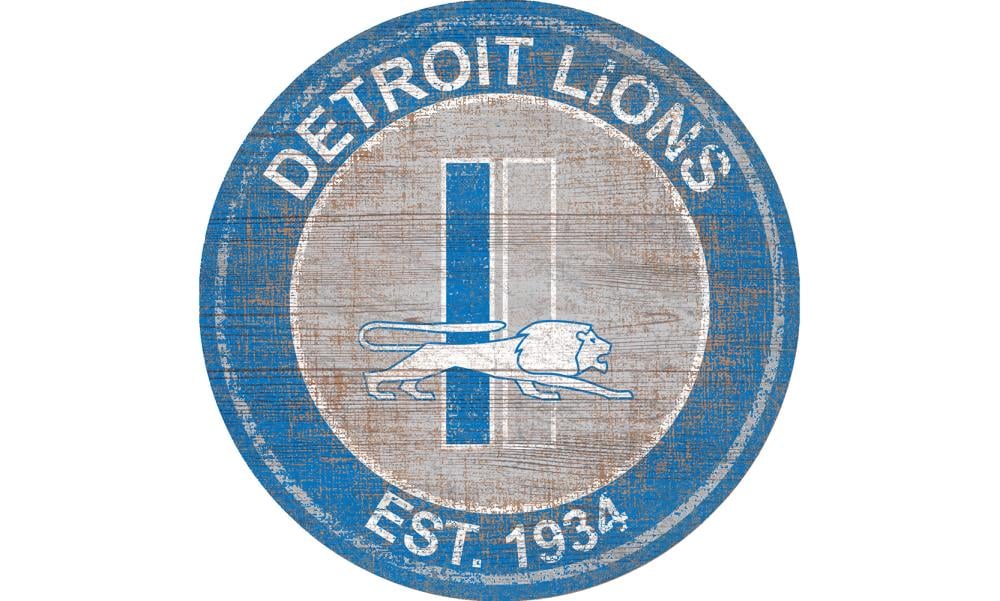 Fan Creations Detroit Lions 24-in H x 24-in W Sports Print in the