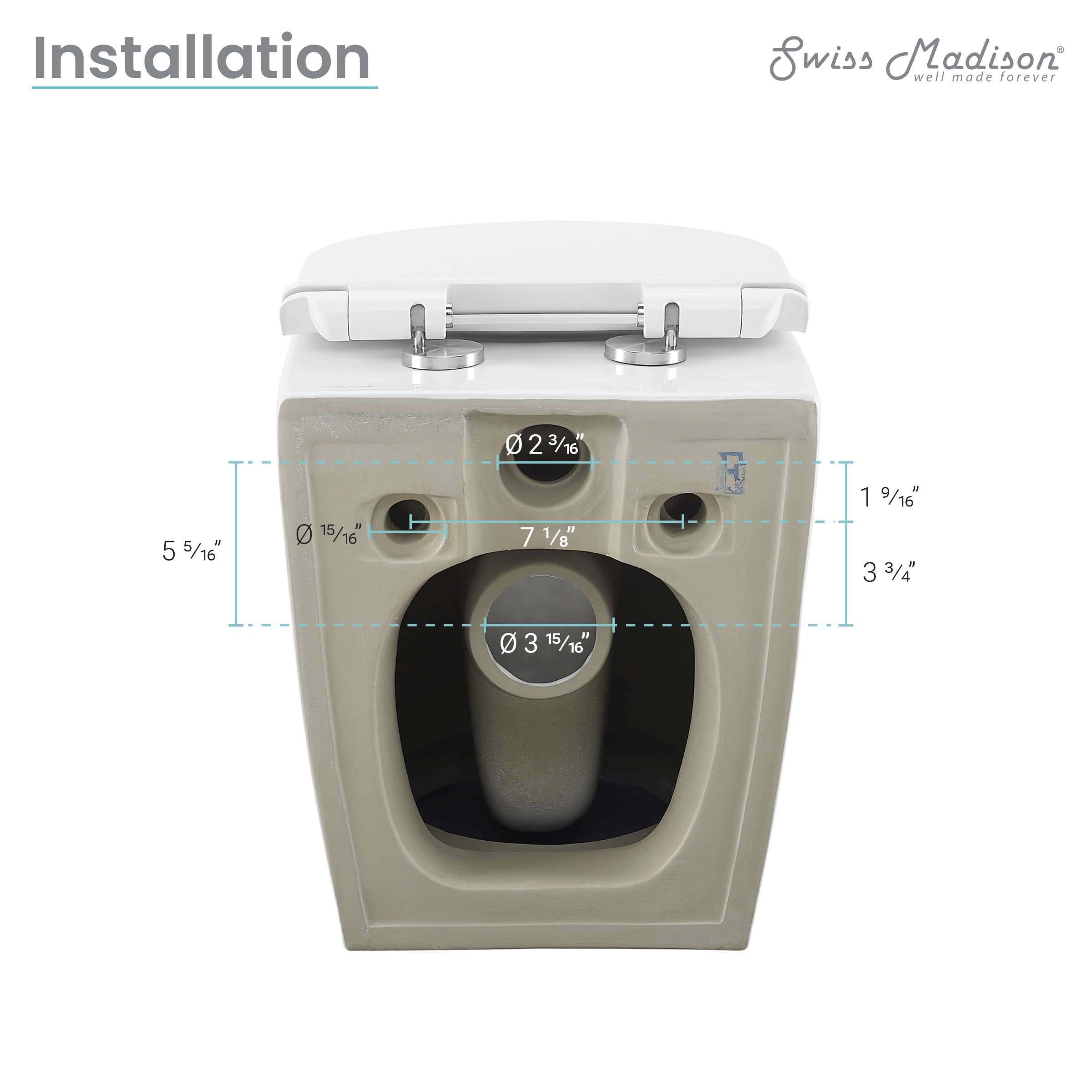 Swiss Madison SM-WT449 toilets - View #13