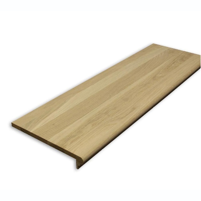 Stairtek RetroTread 11.5-in x 48-in Unfinished White Oak Stair Tread Stairtek RetroTread 11.5-in x 48-in Unfinished White Oak Stair Tread