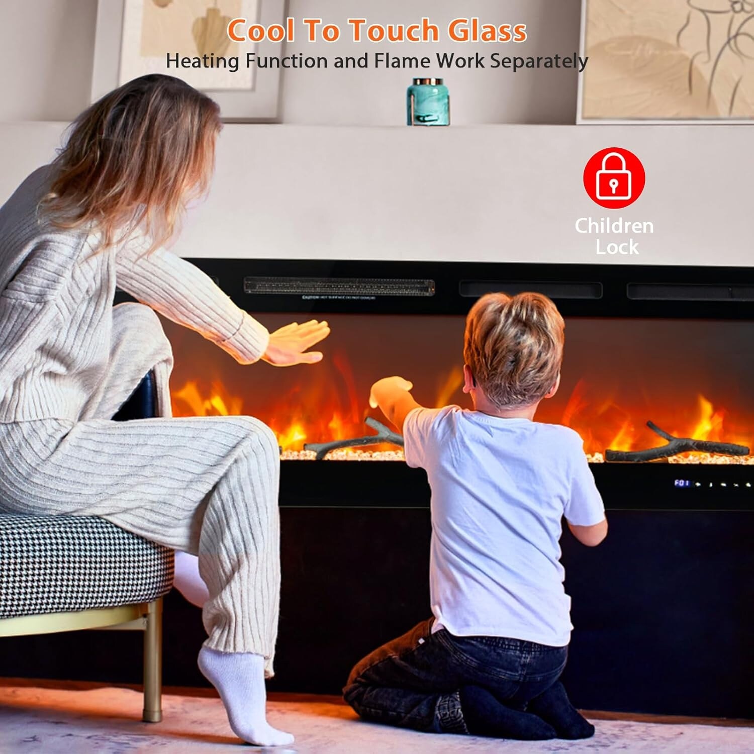 Qeetex LSHQQPHO-333KBSRW Electric-Fireplaces - View #8