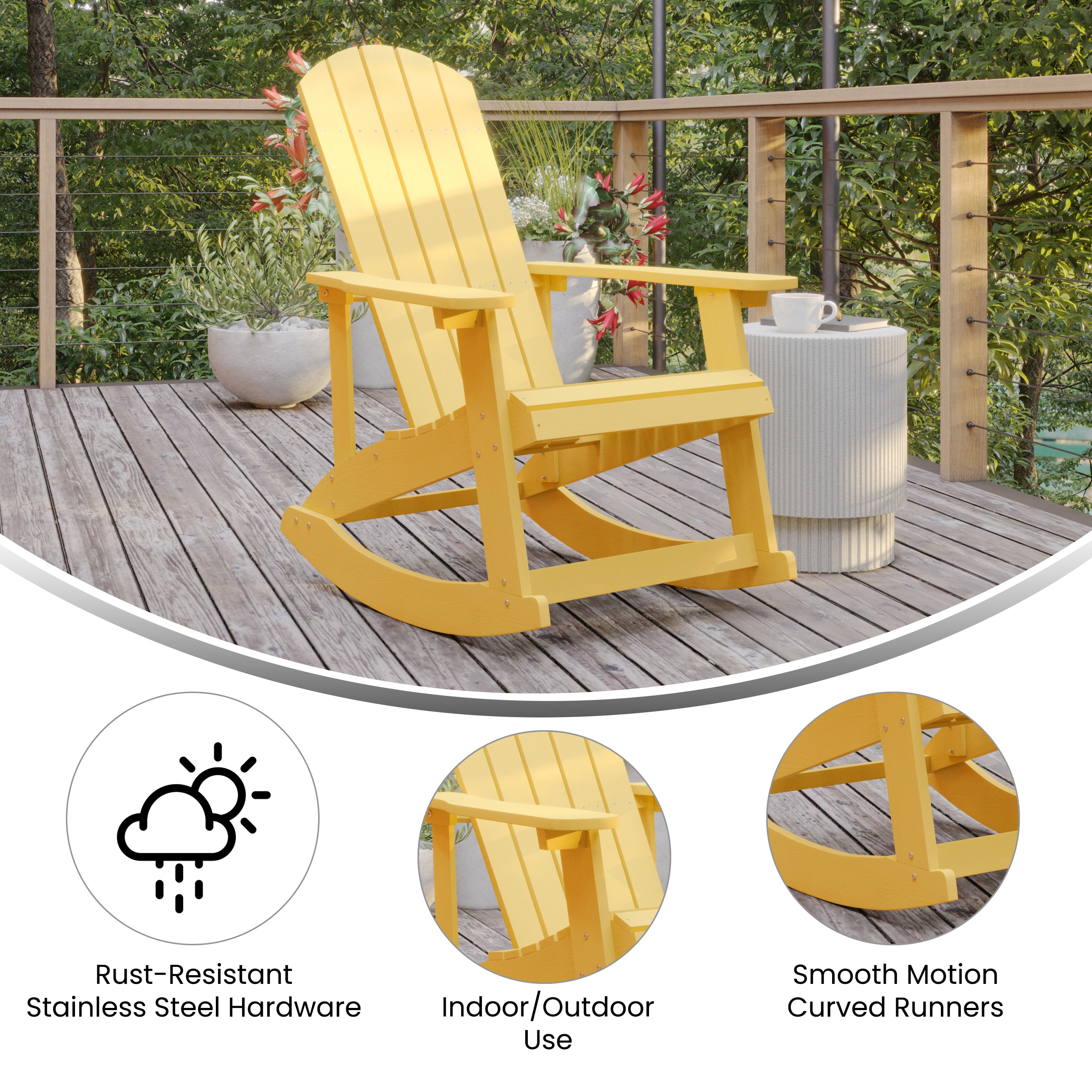 Fake wood adirondack chairs hot sale