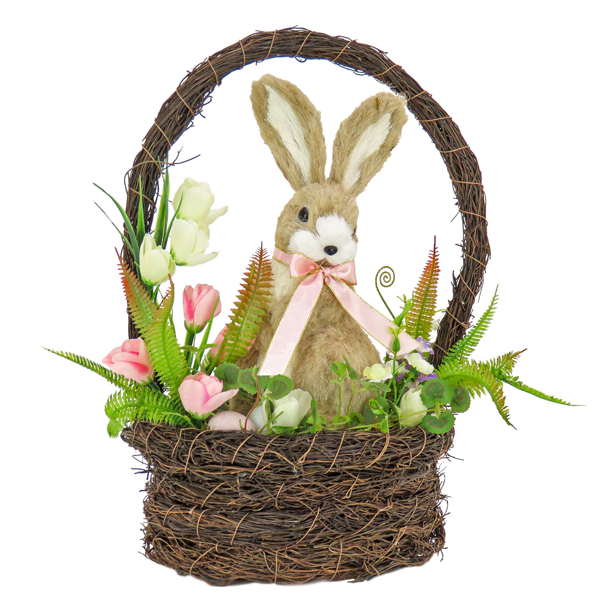 National Tree Company EG79-21MD194-1 17.3-in H Easter Tabletop decoration Sculpture