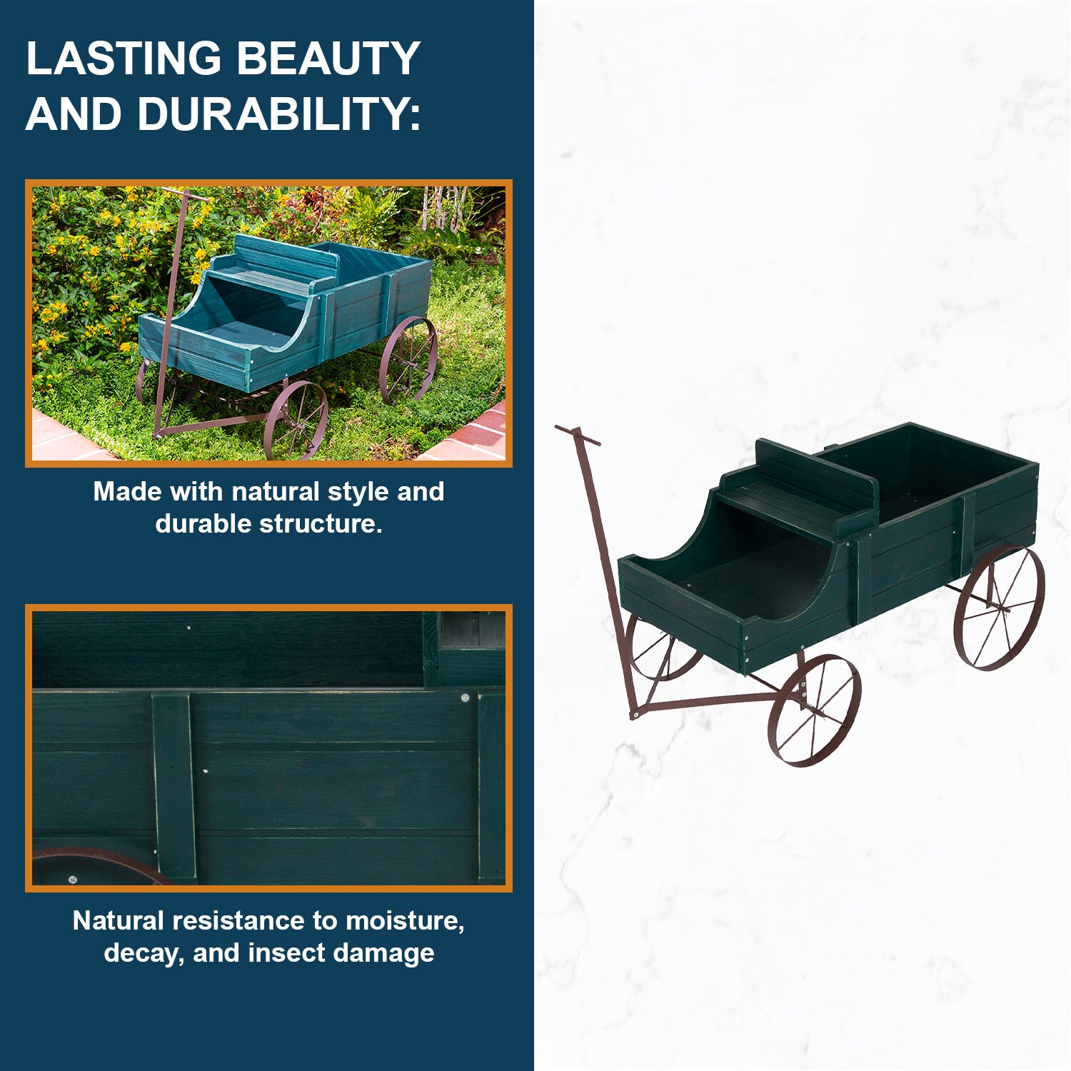 Shine Company 4942GR Planter-Window-Box - View #5