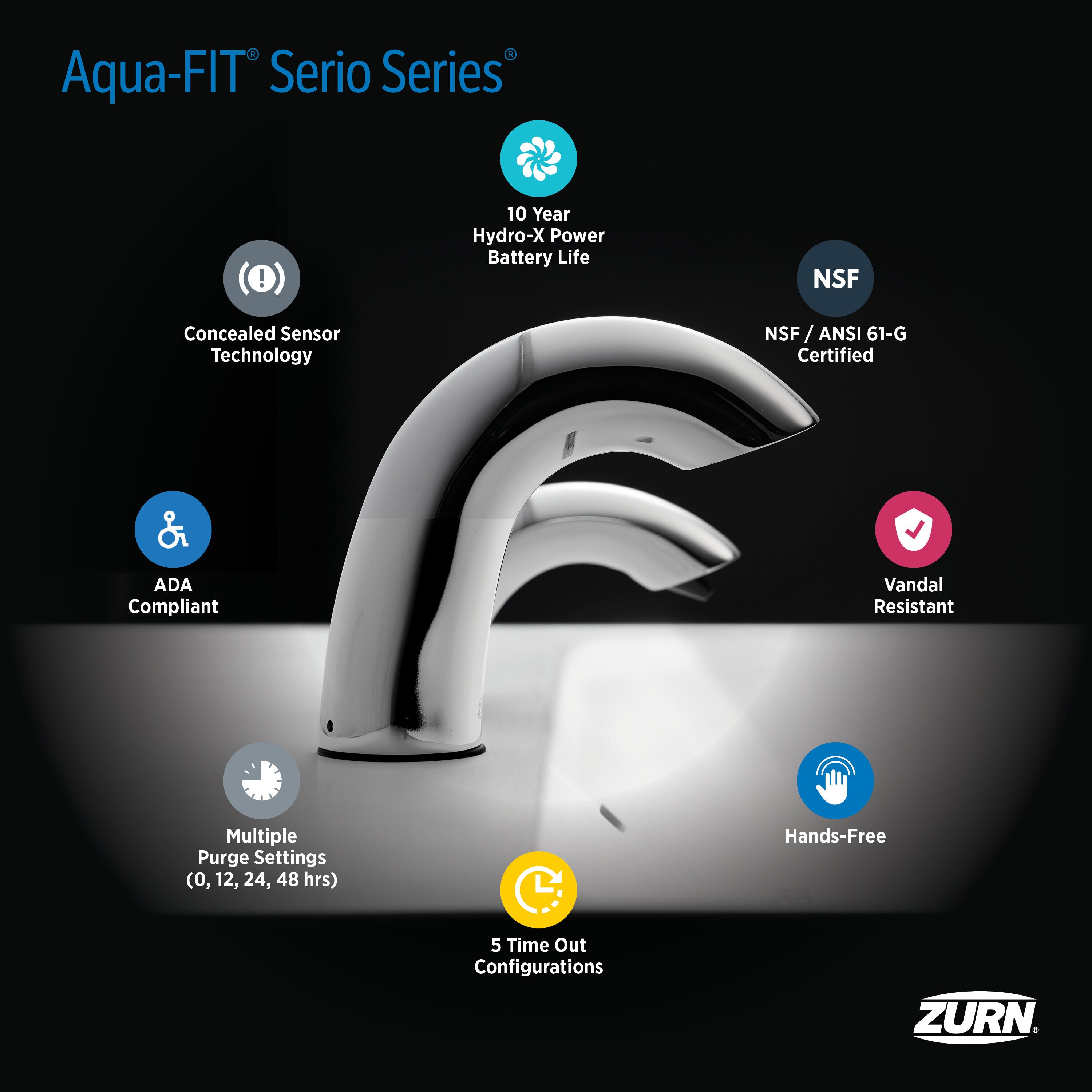 Zurn Z6950-XL-IM-S-E Lavatory-Faucets - View #9