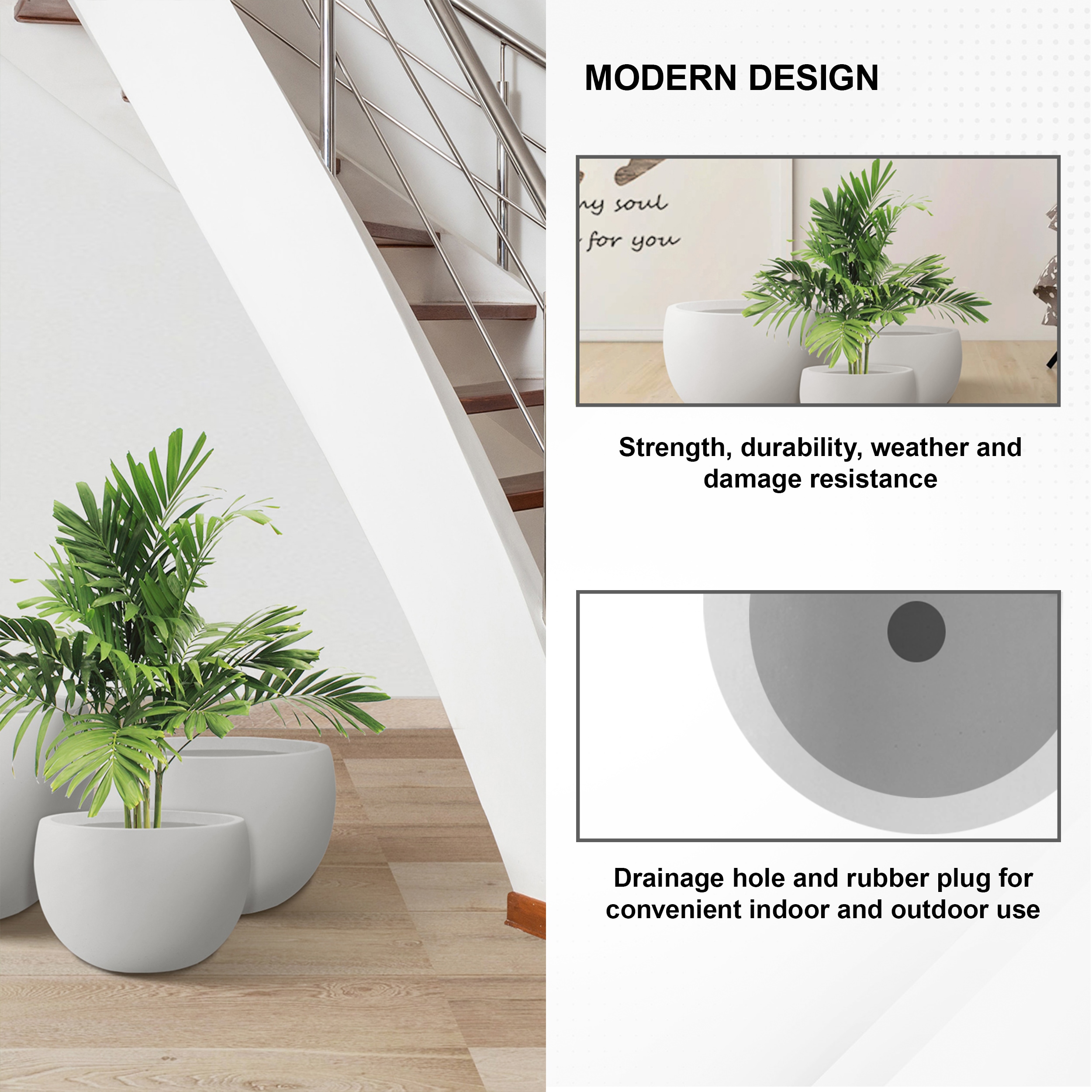 PLANTARA PA049S3-8011 Planter-Window-Box - View #7