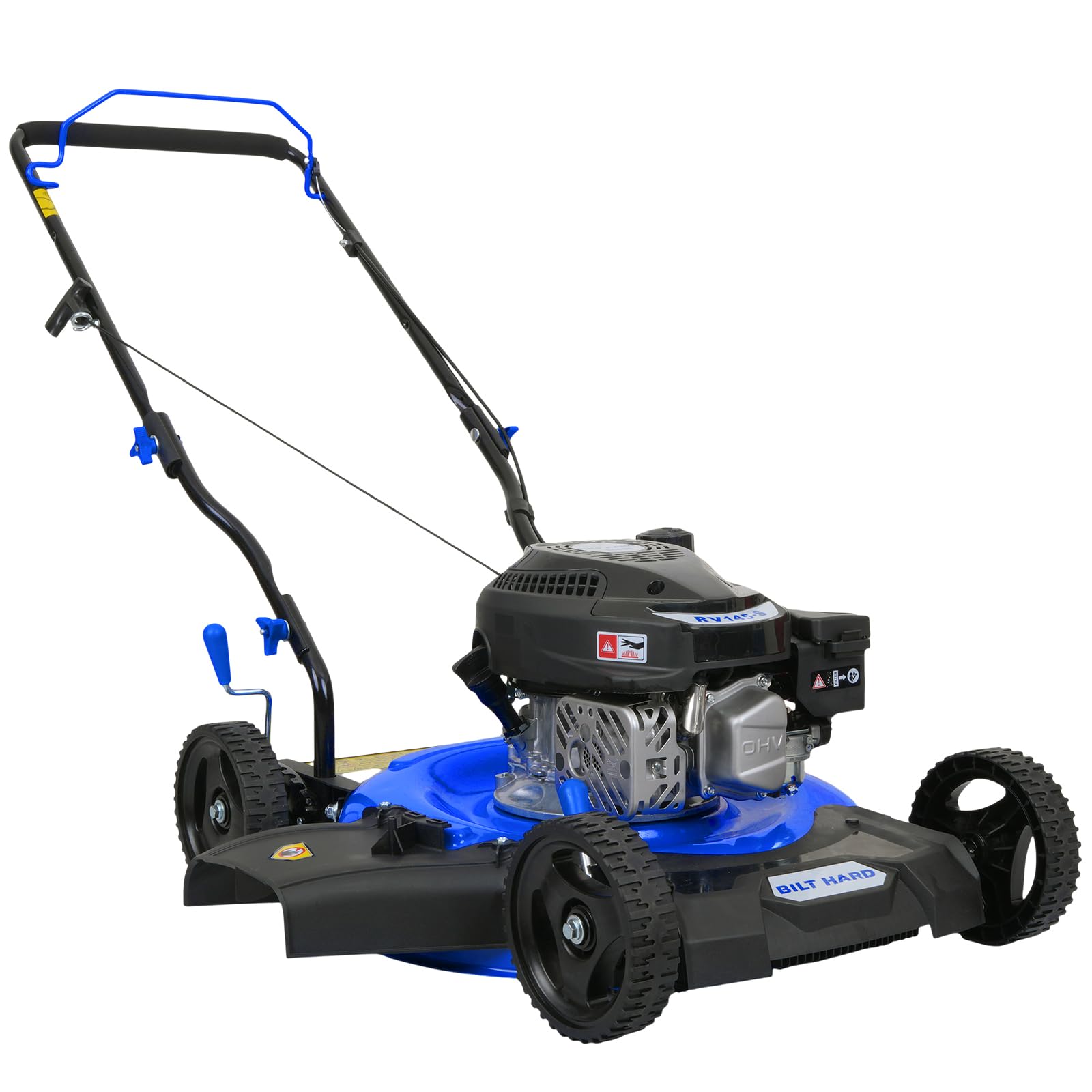 BILT HARD 20in 3.5HP Gas Push Lawn Mower with 144-cc OHV Engine #TMA-0568-LW
