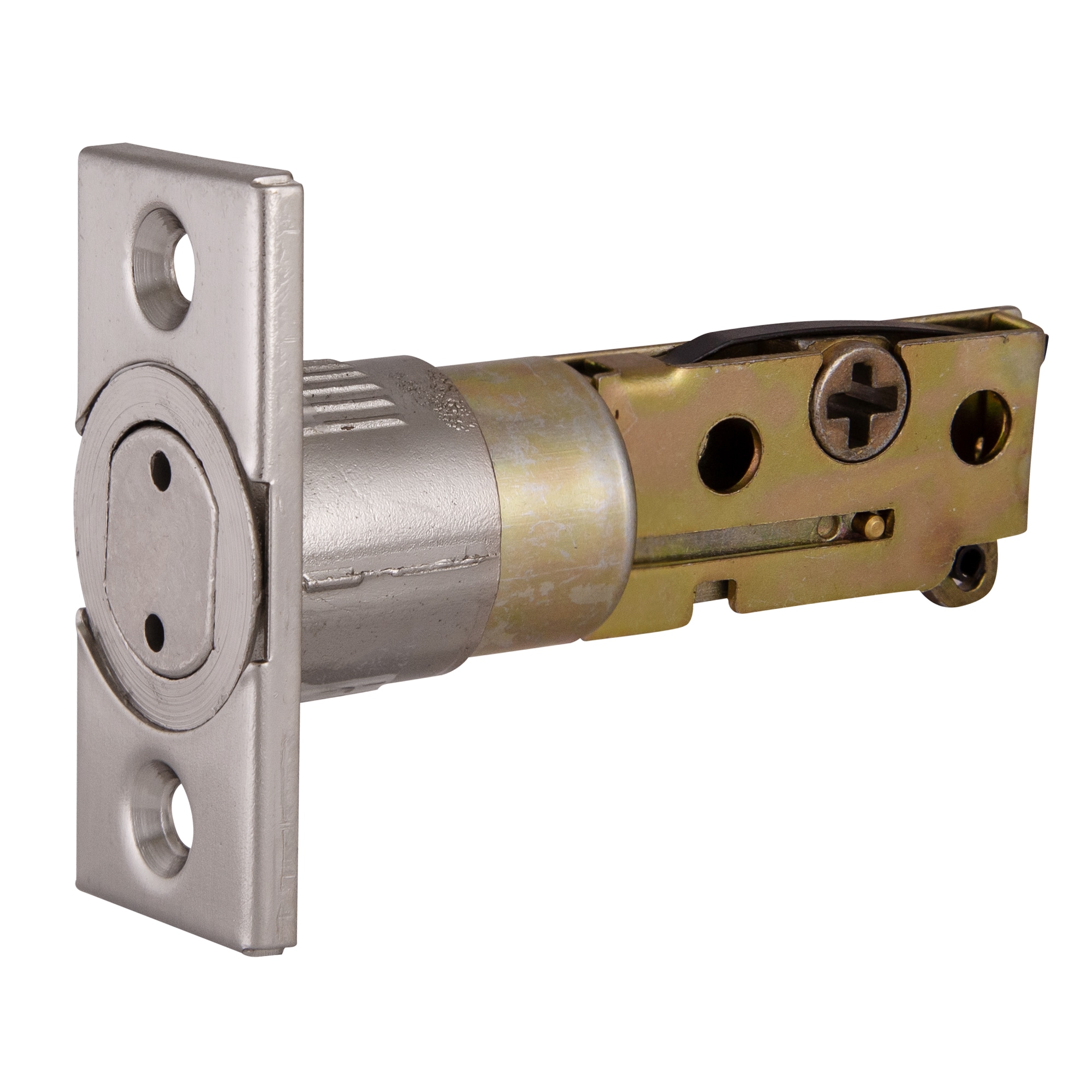 Design House Universal Polished Brass 6-way Replacement Passage or Privacy  Latch in the Door Latch Bolts department at