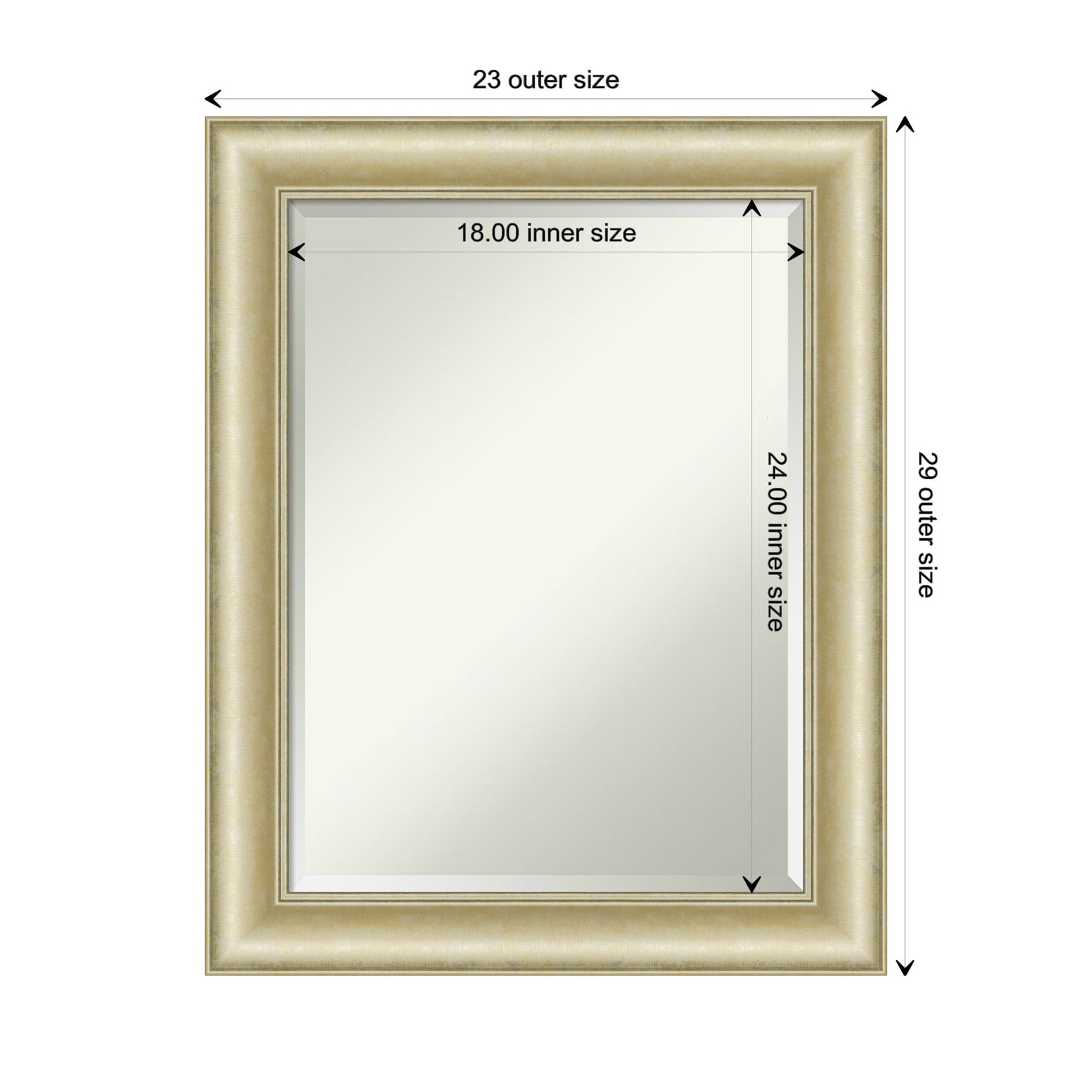 Amanti Art DSW4593086 Framed-Bath-Mirrors - View #4