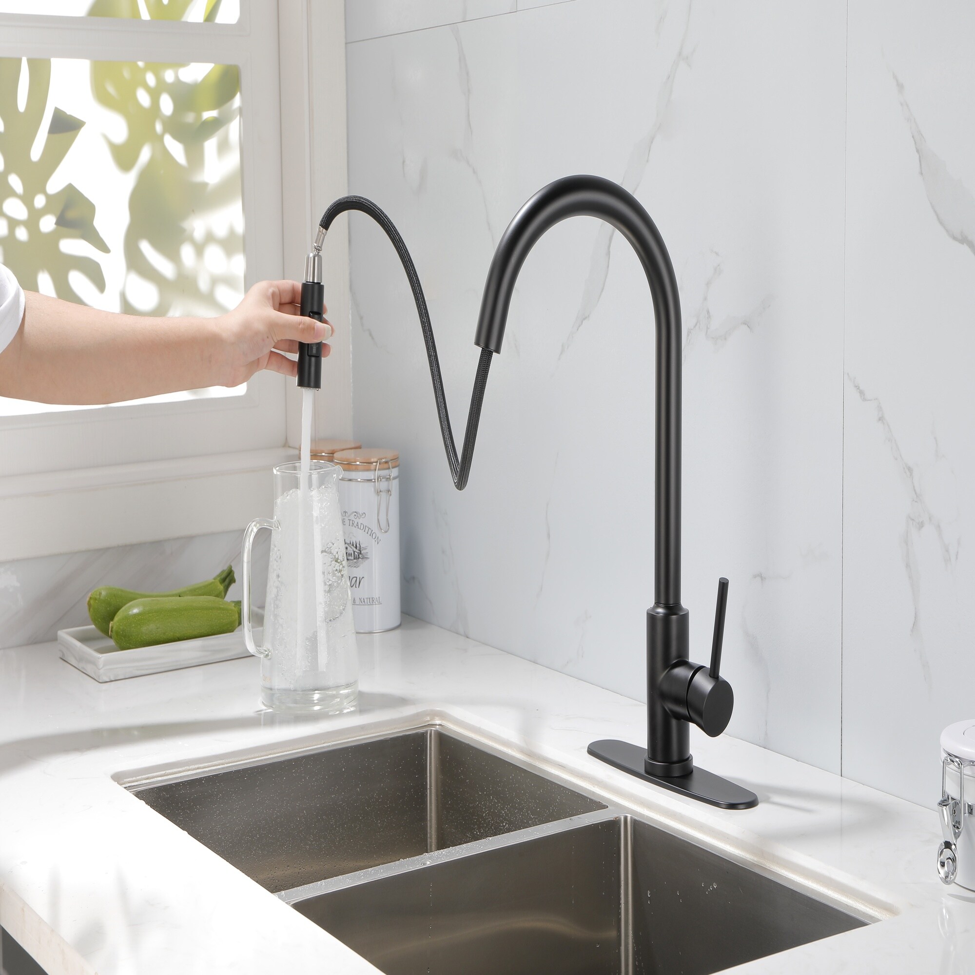 HyperDrop Cart B-9D0S6G6G1L1N Kitchen-Faucets - View #3